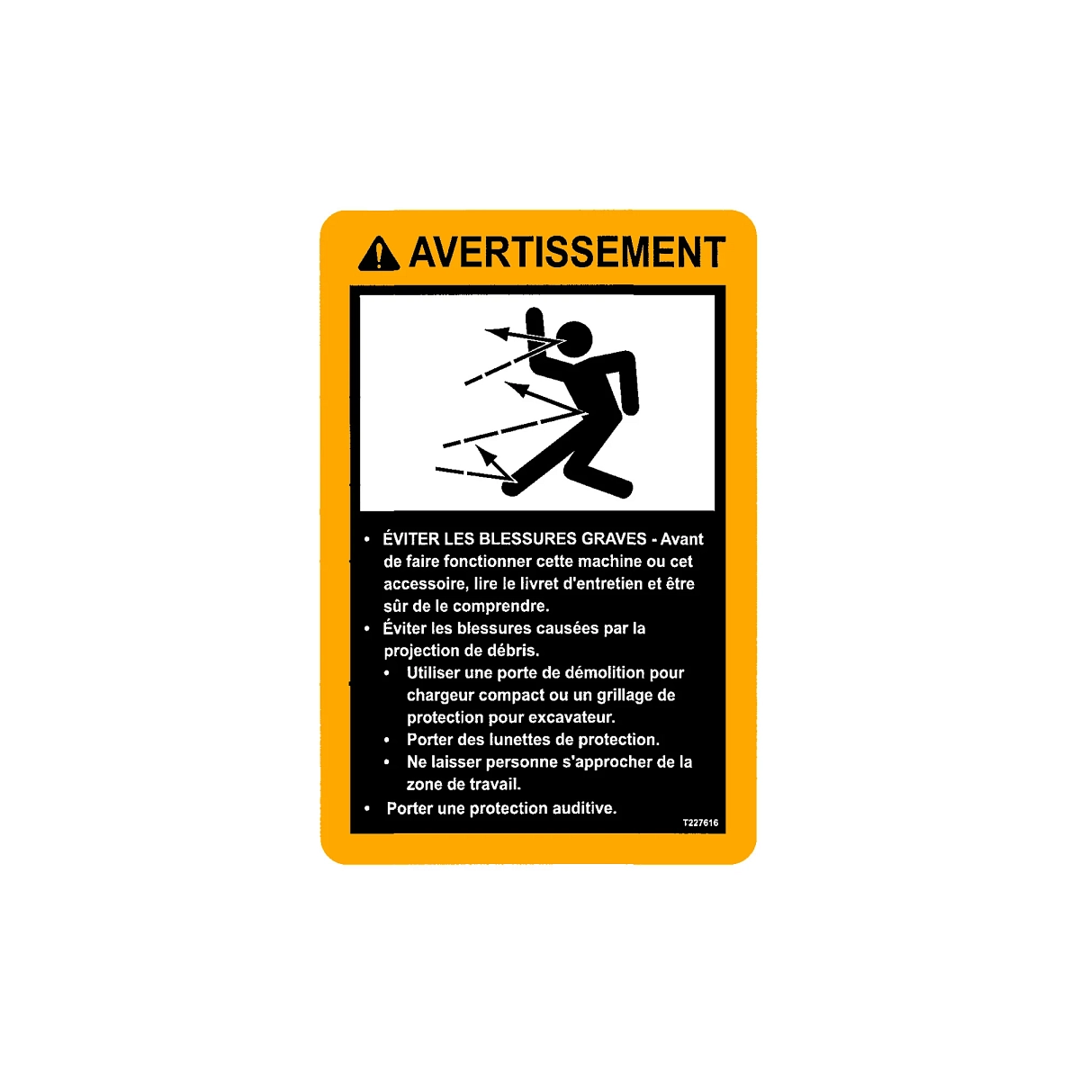 Label, Warning French