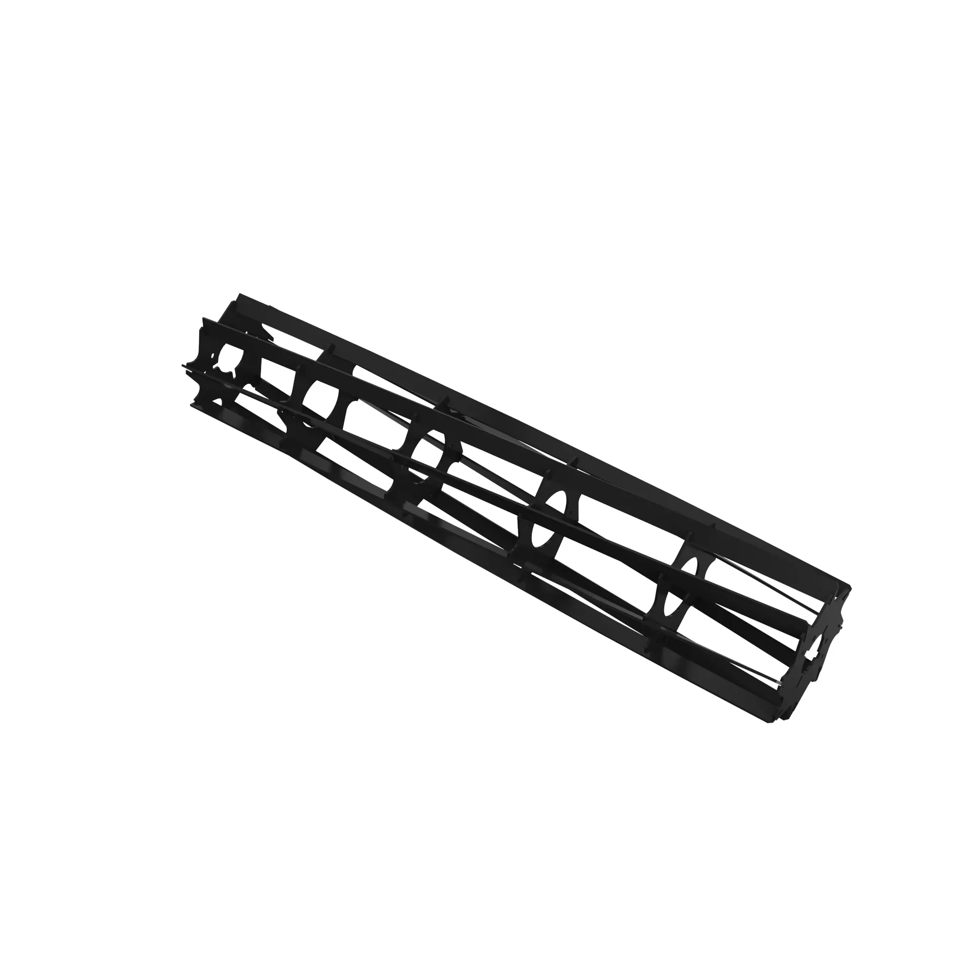 ROLLING BASKET, FLAT BAR, 6FT