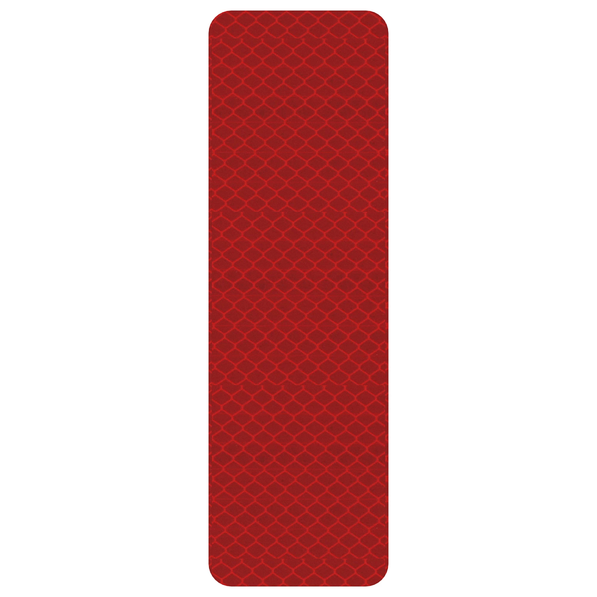 REFLECTIVE LABEL, RED, 160 X 50