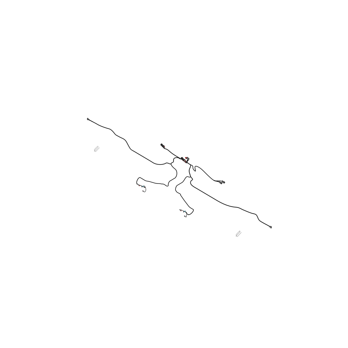 John Deere Liquid Fertilizer Center Wiring Harness - AA106591