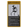 John Deere Safety Sign, Warning - A70872