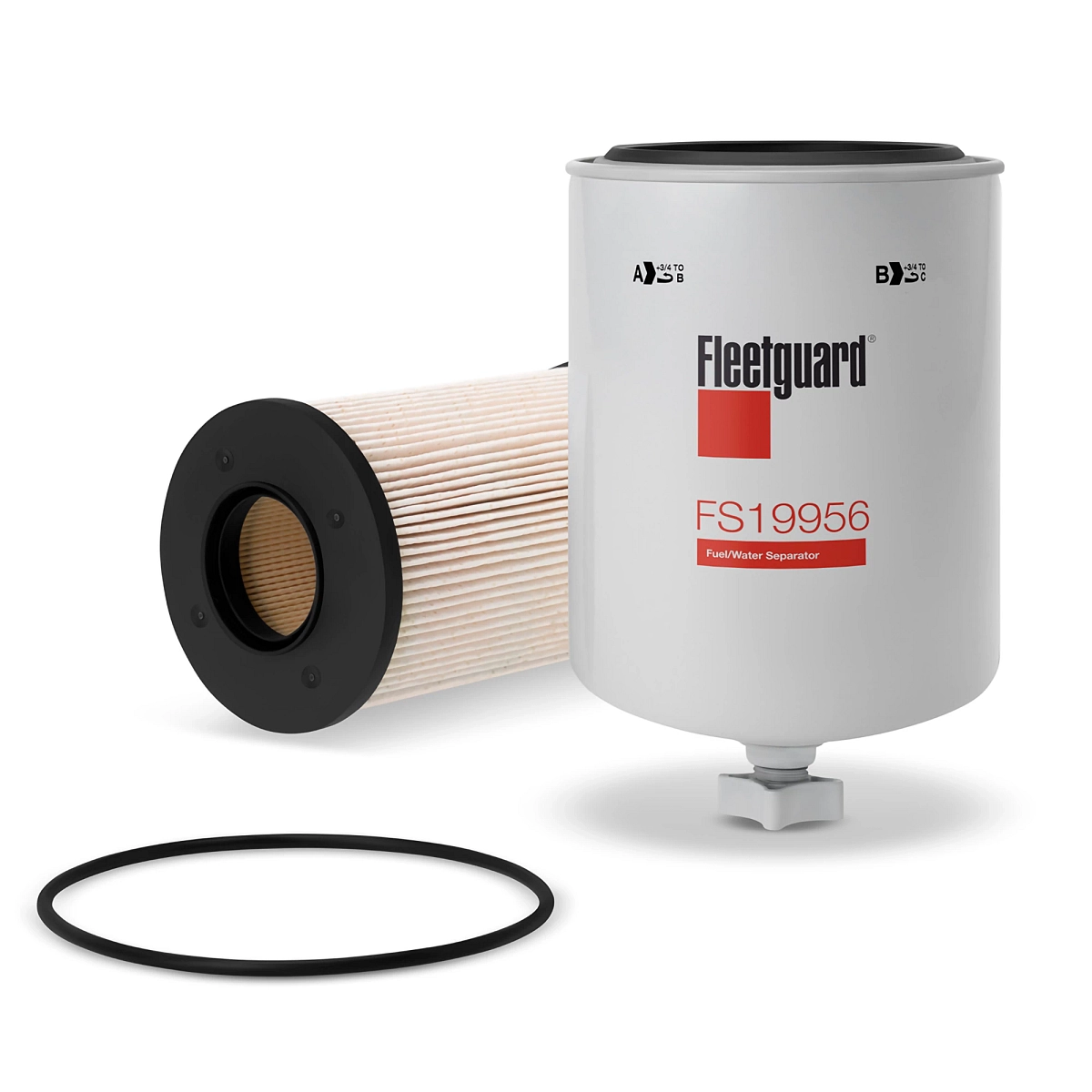 Fleetguard Primary and Final Fuel Filter Kit - PMFK48001