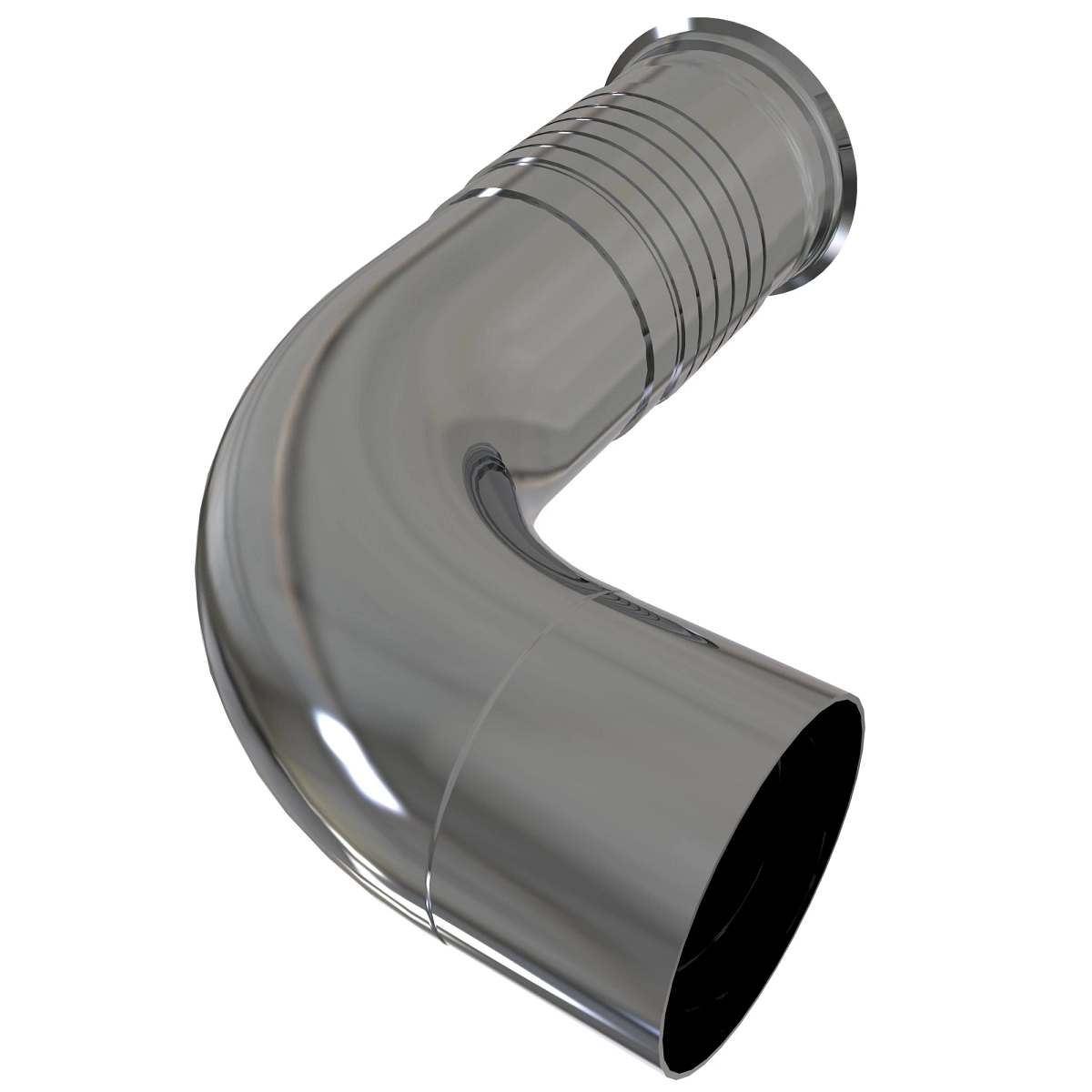 Exhaust Pipe, 6.8L Stage Ii/Iii, Tu