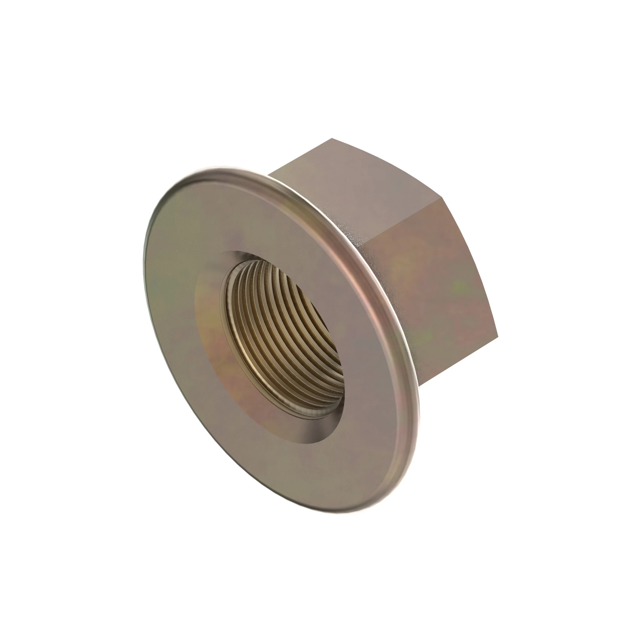 NUT - 3/8 LOCK, Flange Nut