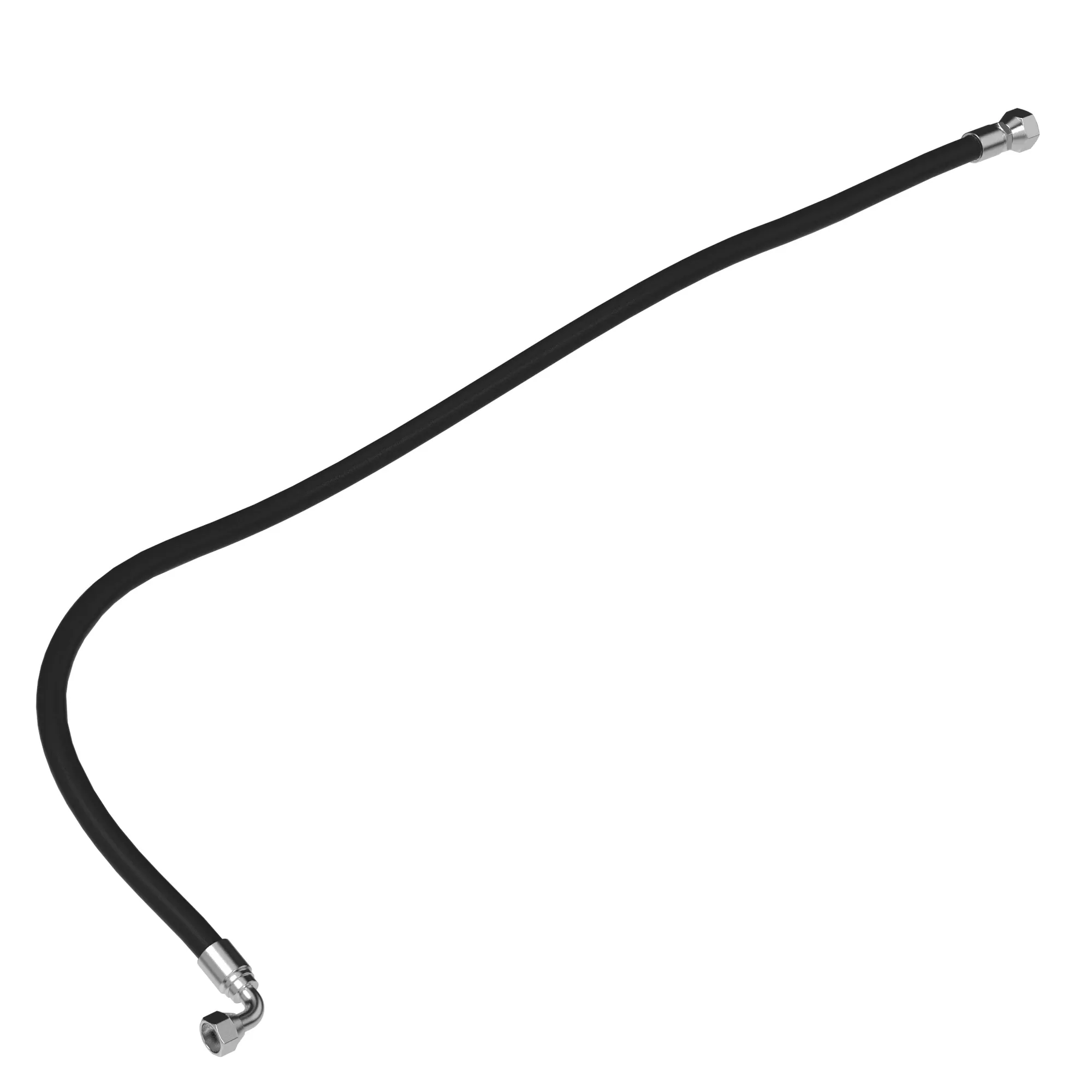 John Deere Feedroll Valve to Tank Hydraulic Hose - AXE48824