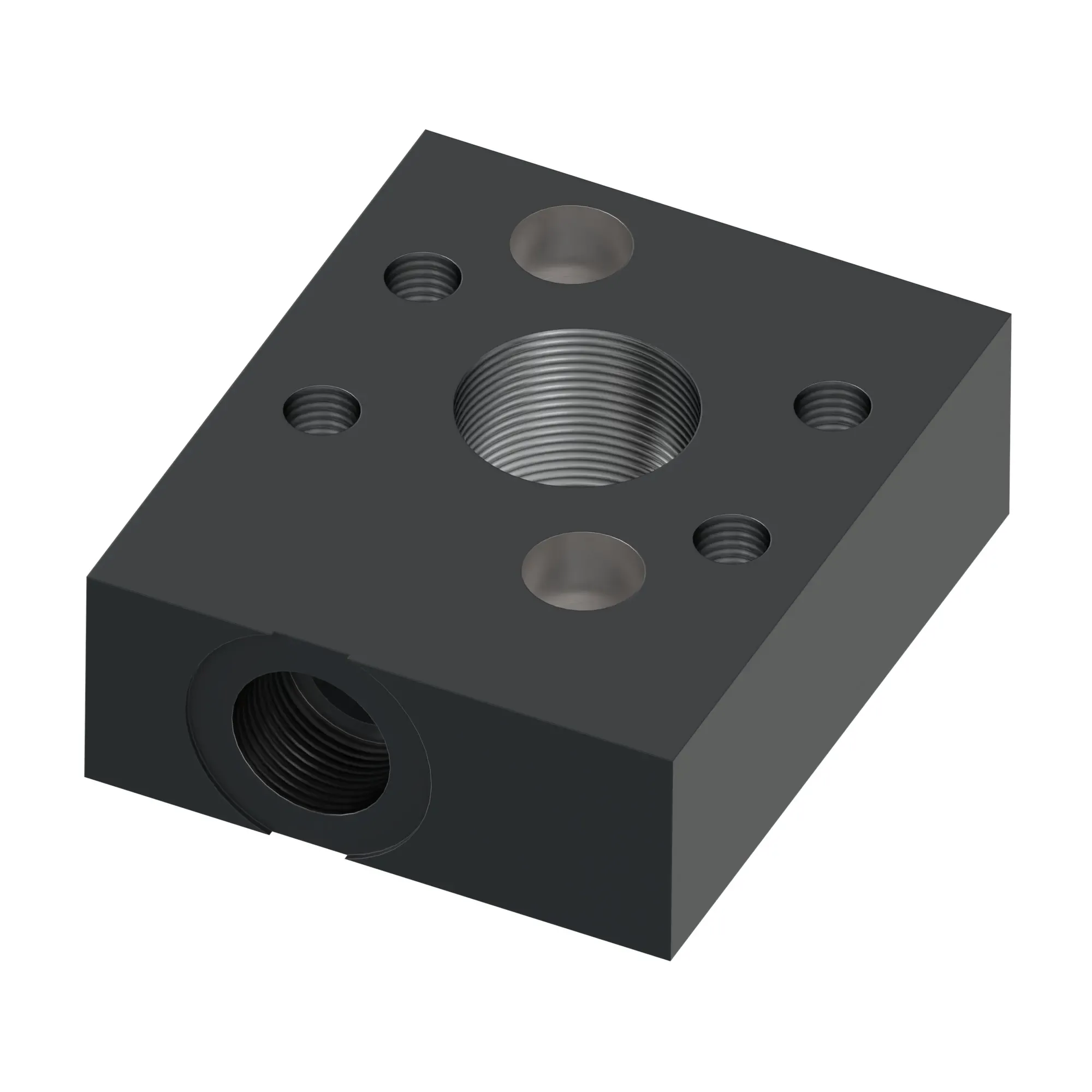 FLANGE FITTING, AUX INLET MANIFOLD