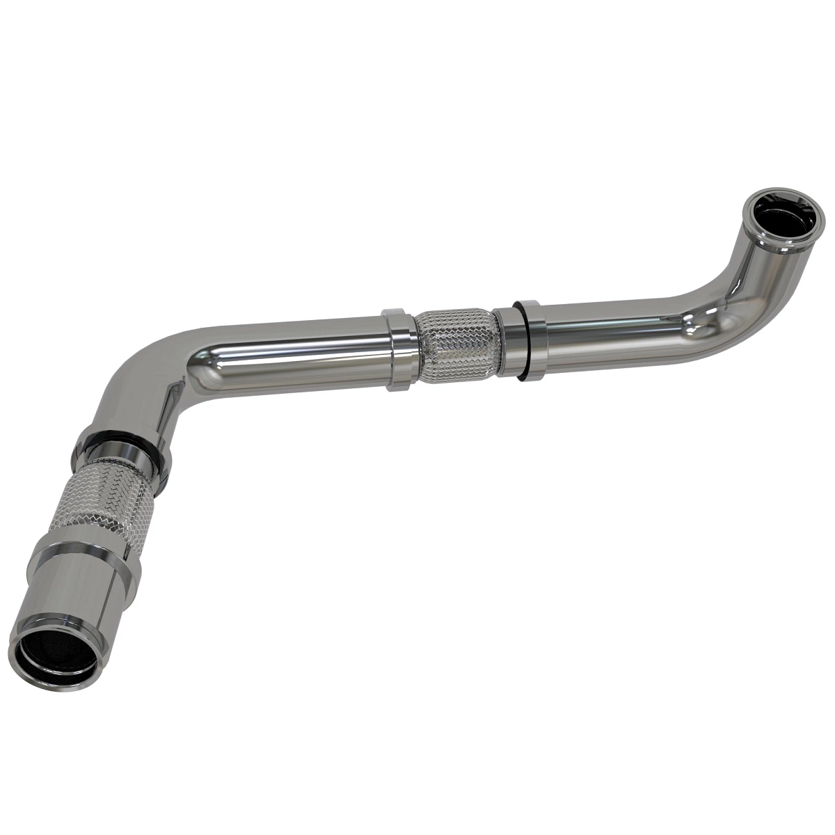 Exhaust Pipe, 6.8L Single Turbo, Tt