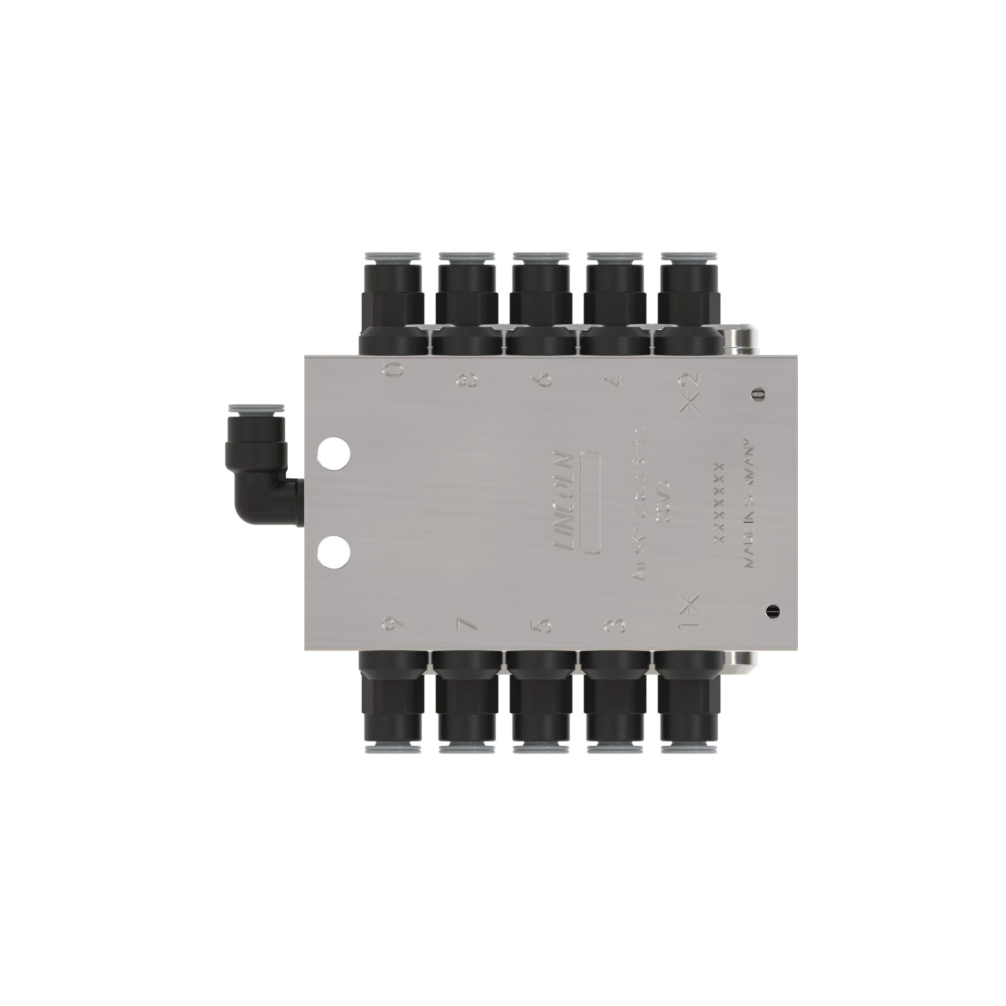 John Deere AXE85783 Manifold and Grease Lines Junction Block