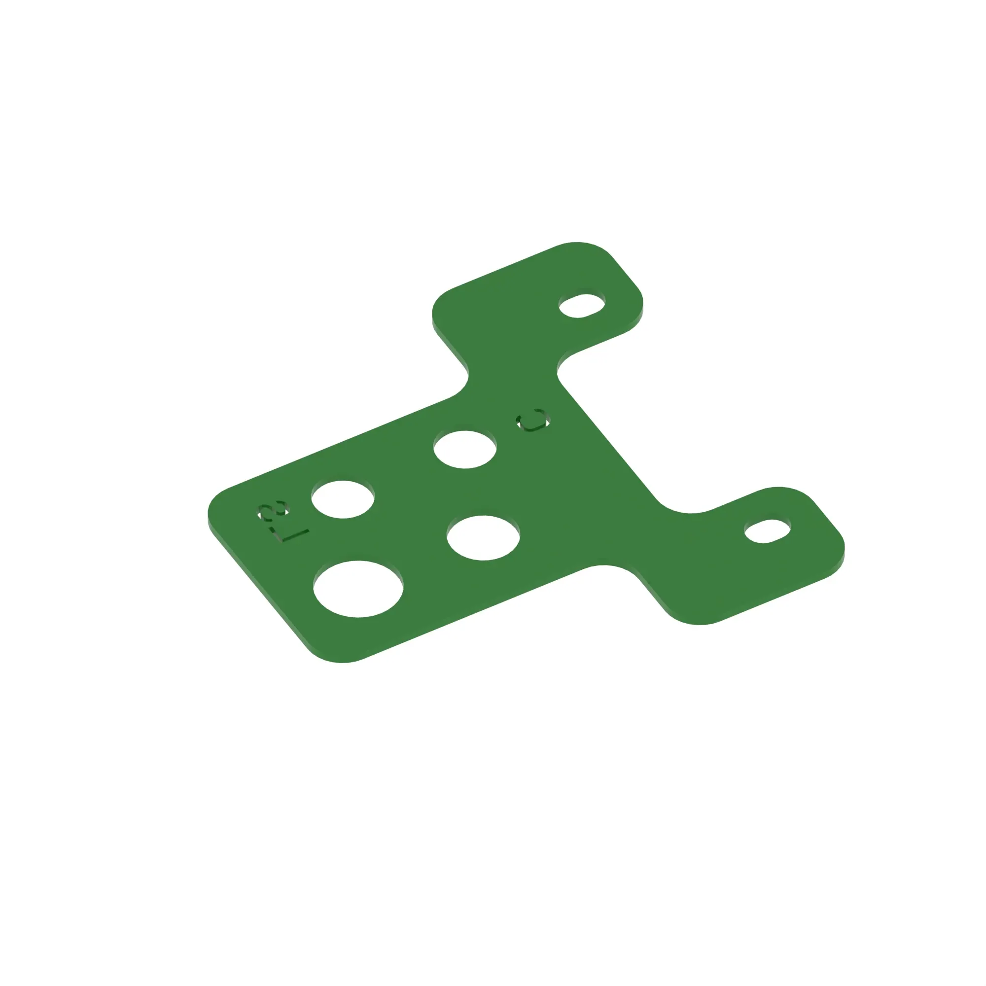 John Deere Compressor Bulkhead Plate - A122440