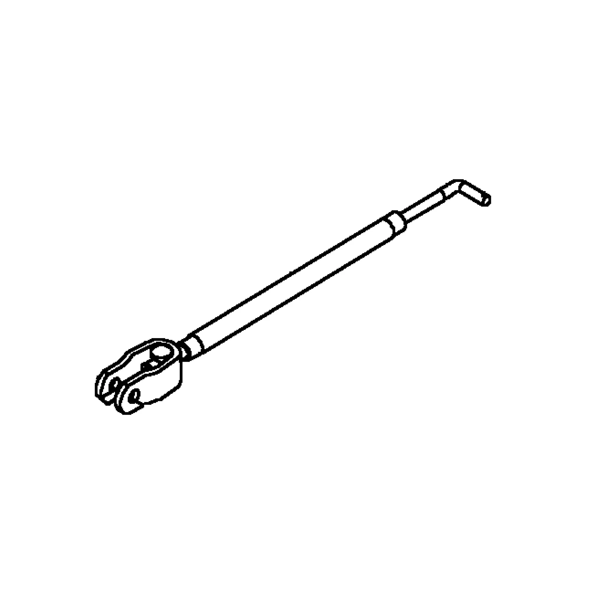 John Deere Pedal Relay Mower Lift Linkage - TCA19373