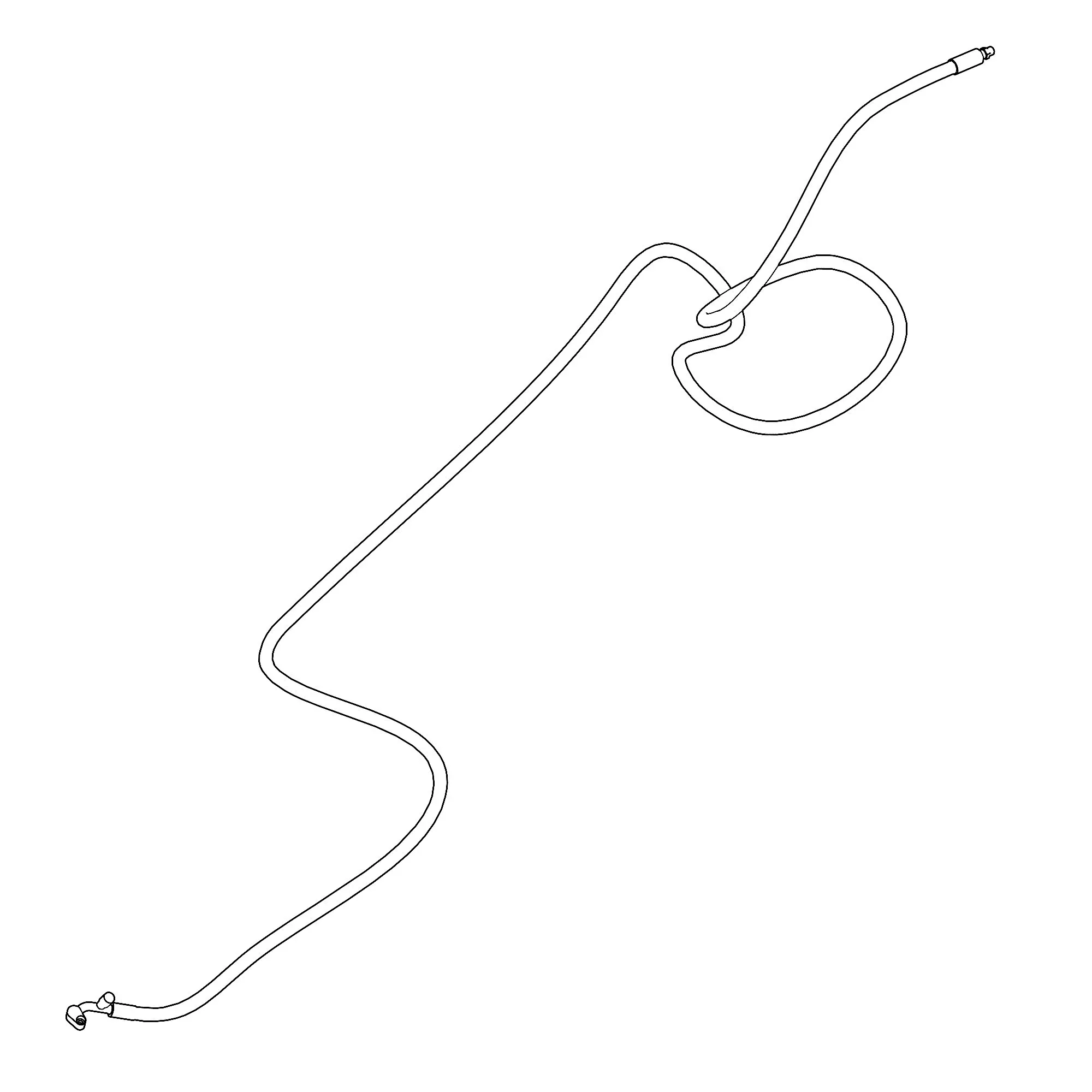 John Deere Refrigerant Hose - F695134