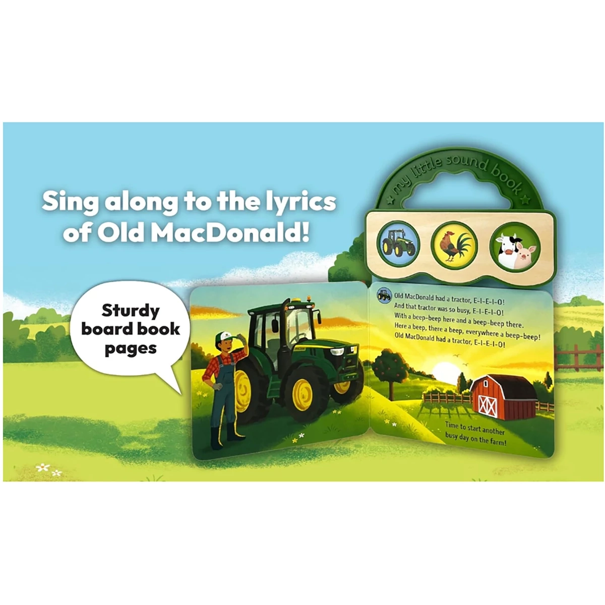 Old MacDonald Had a Tractor Book