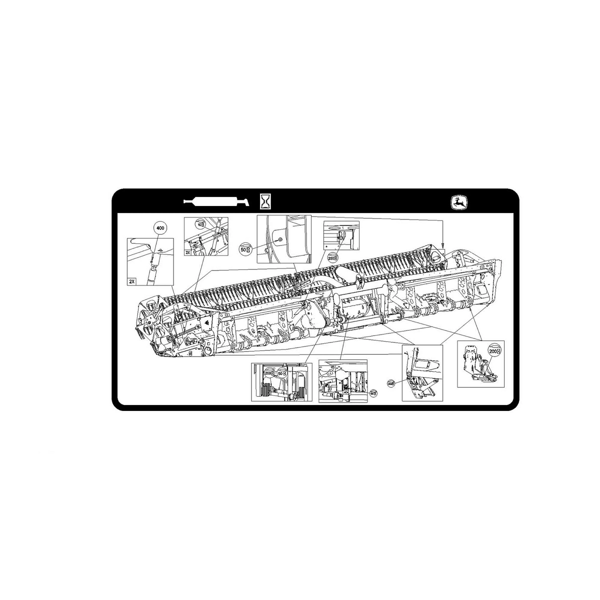 John Deere Label - HXE189728