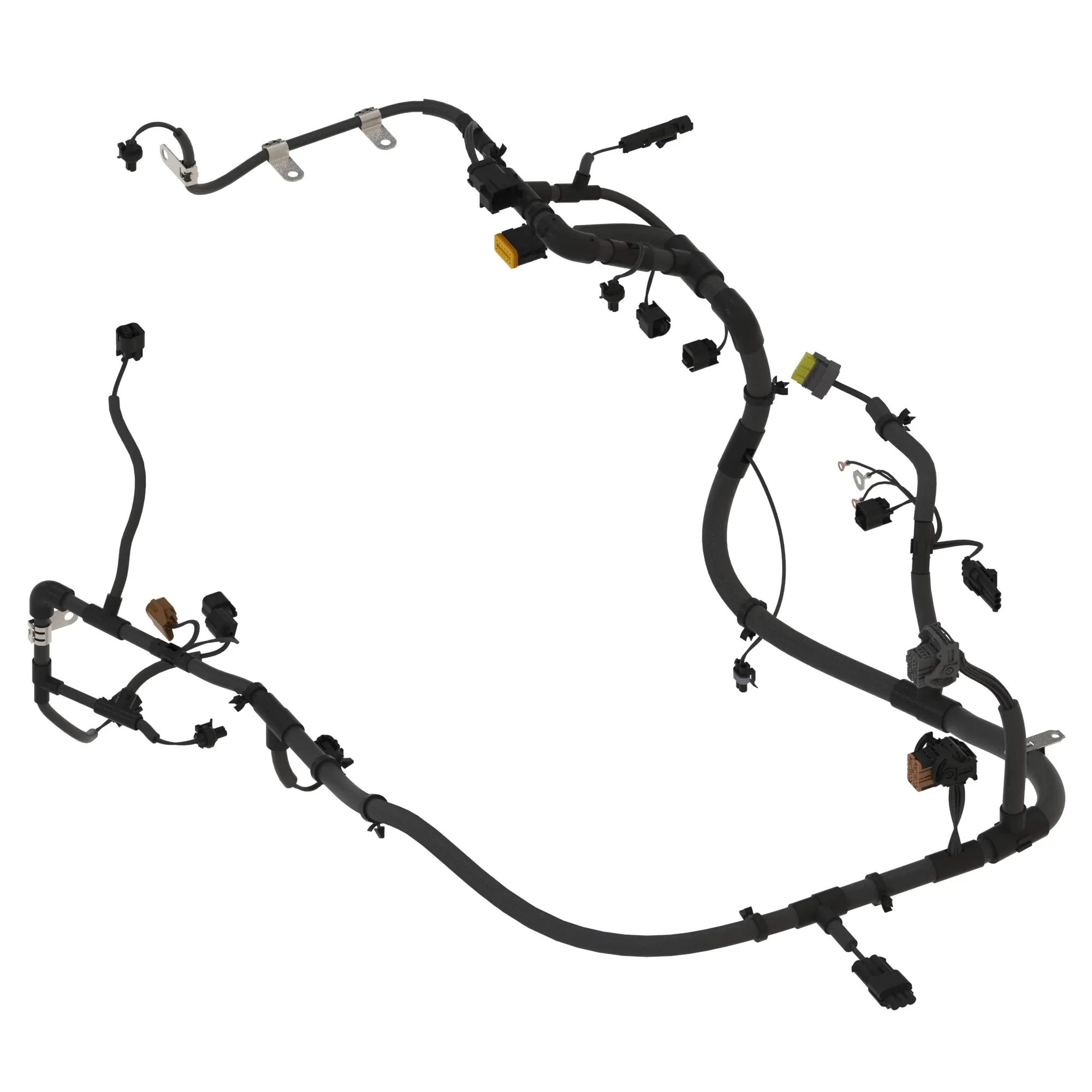 John Deere Engine Mount ECU Wiring Harness - RE528067