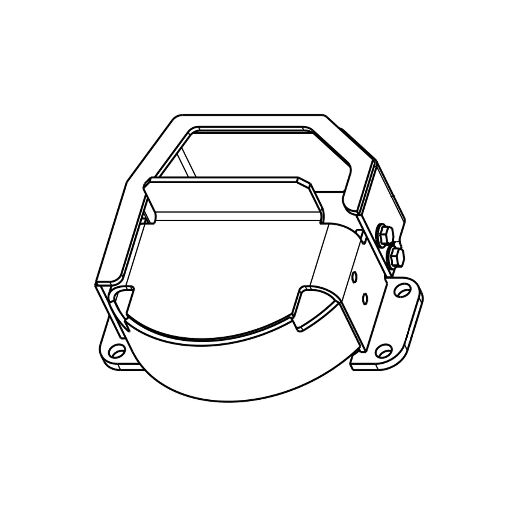 John Deere H480C Hose Cover - F658815