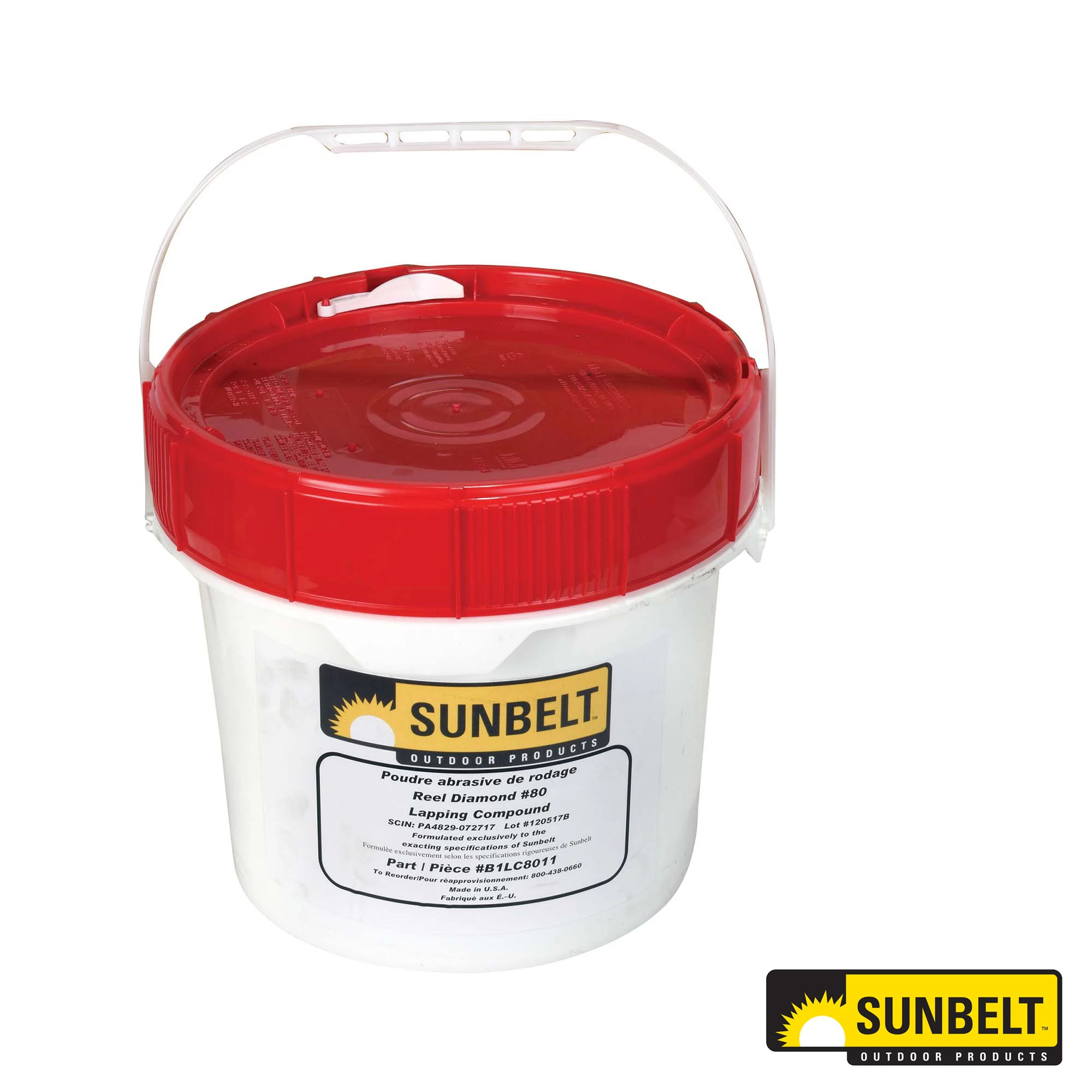 Sunbelt Reel Diamond Back Lapping Compound, 80 grit (11 lb) - A-B1LC8011