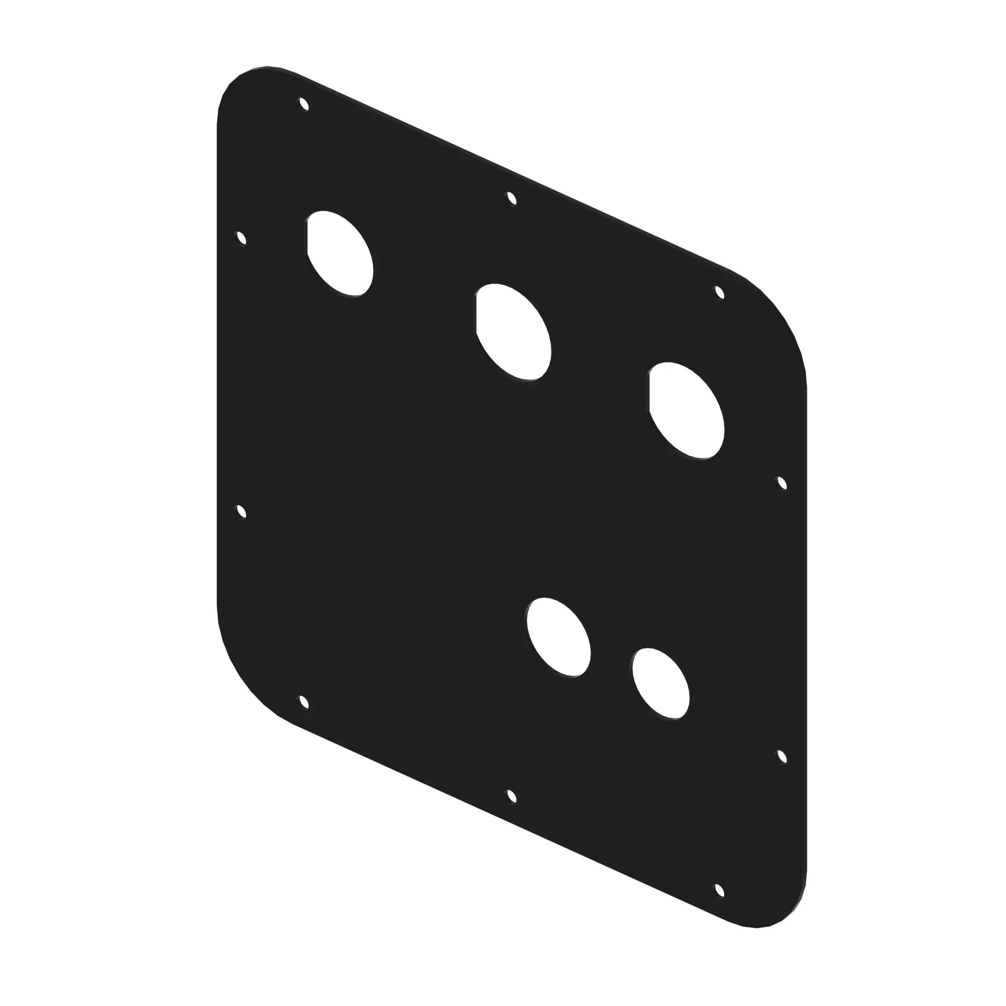 John Deere Cab Junction Painted Plate - N378943