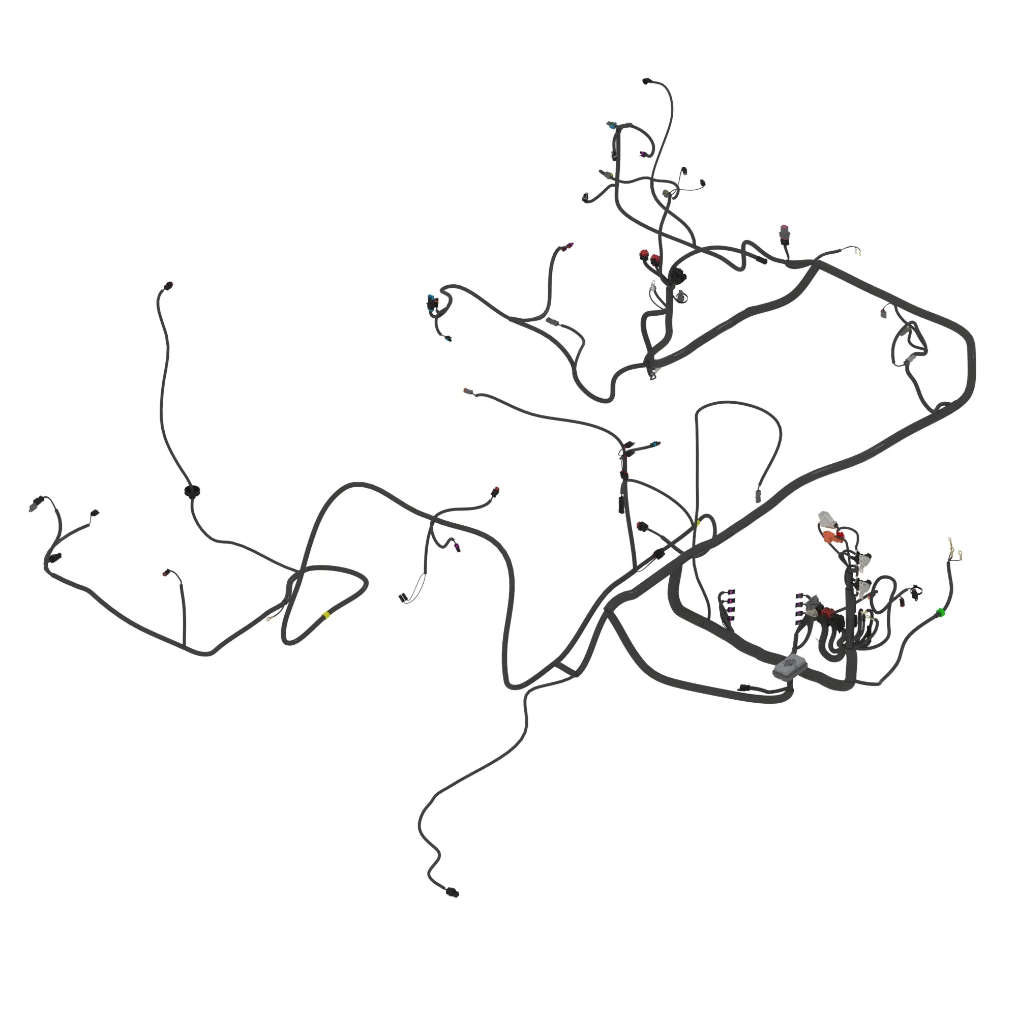John Deere Chassis Wiring Harness - AT411856