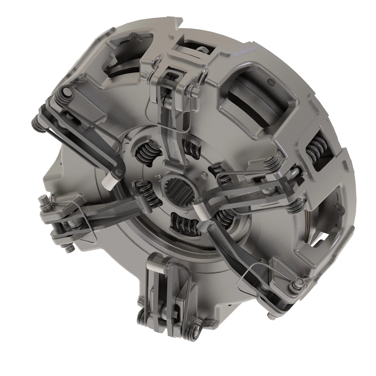 Clutch, Dual 55 HP, 5 Pad 5