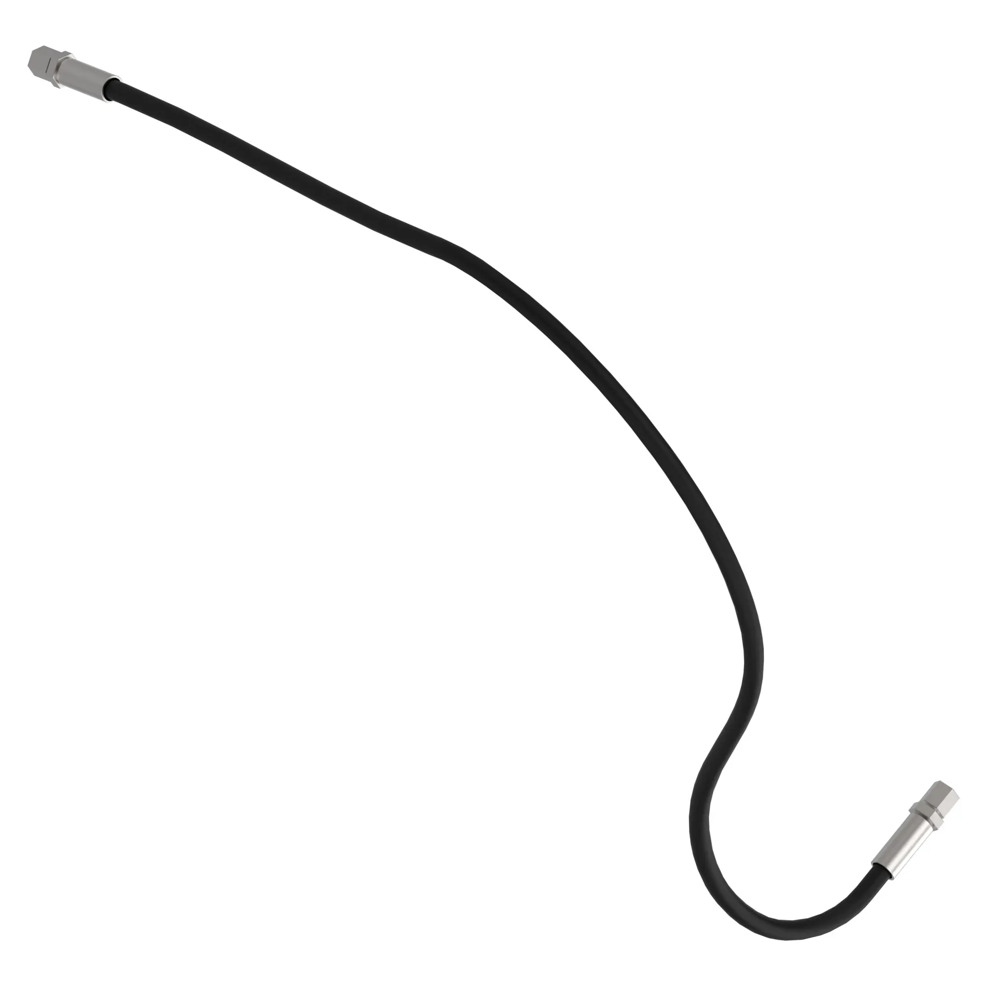 John Deere Side Knife Lift Cylinder Fabricated Hydraulic Hose - AXT11183