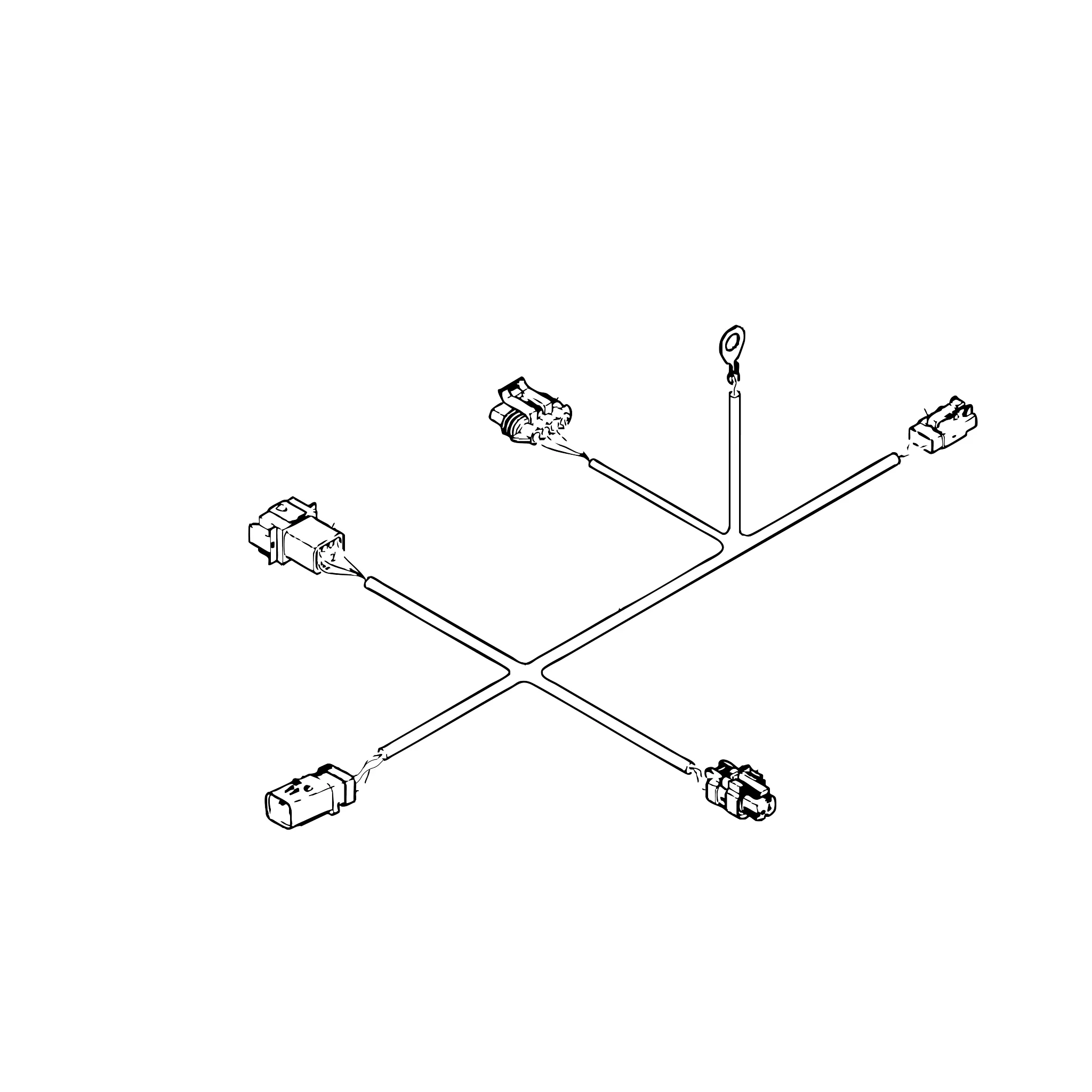 WIRING HARNESS, LIGHT DUAL BACKBONE