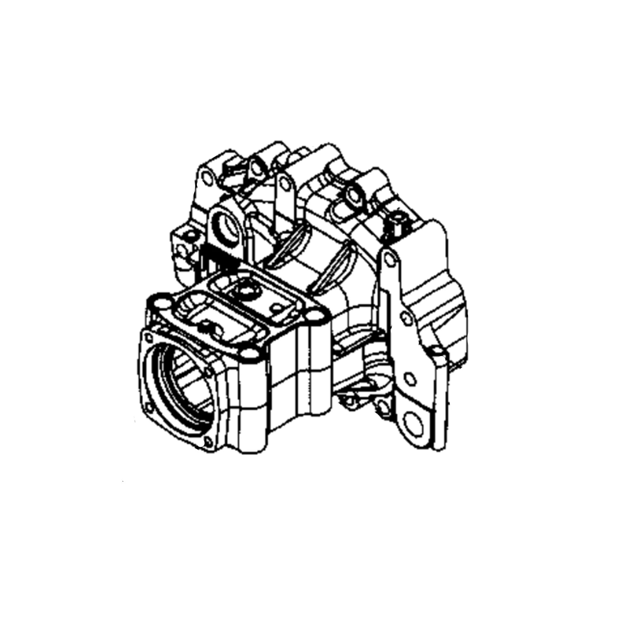 John Deere Rear Axle Housing - LVU803944