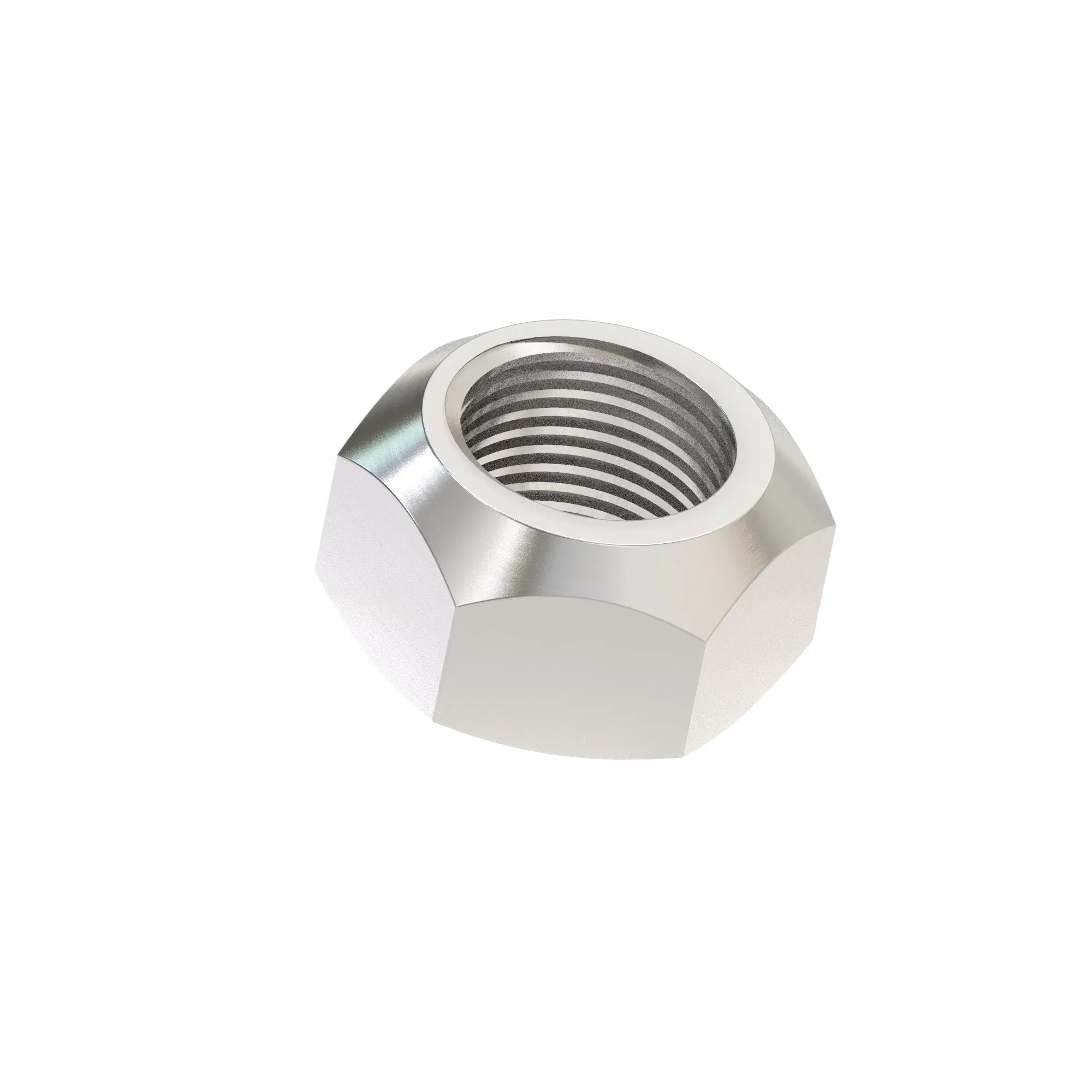 John Deere Hexagonal Lock Nut, 11.125 mm (7/16") - R168723