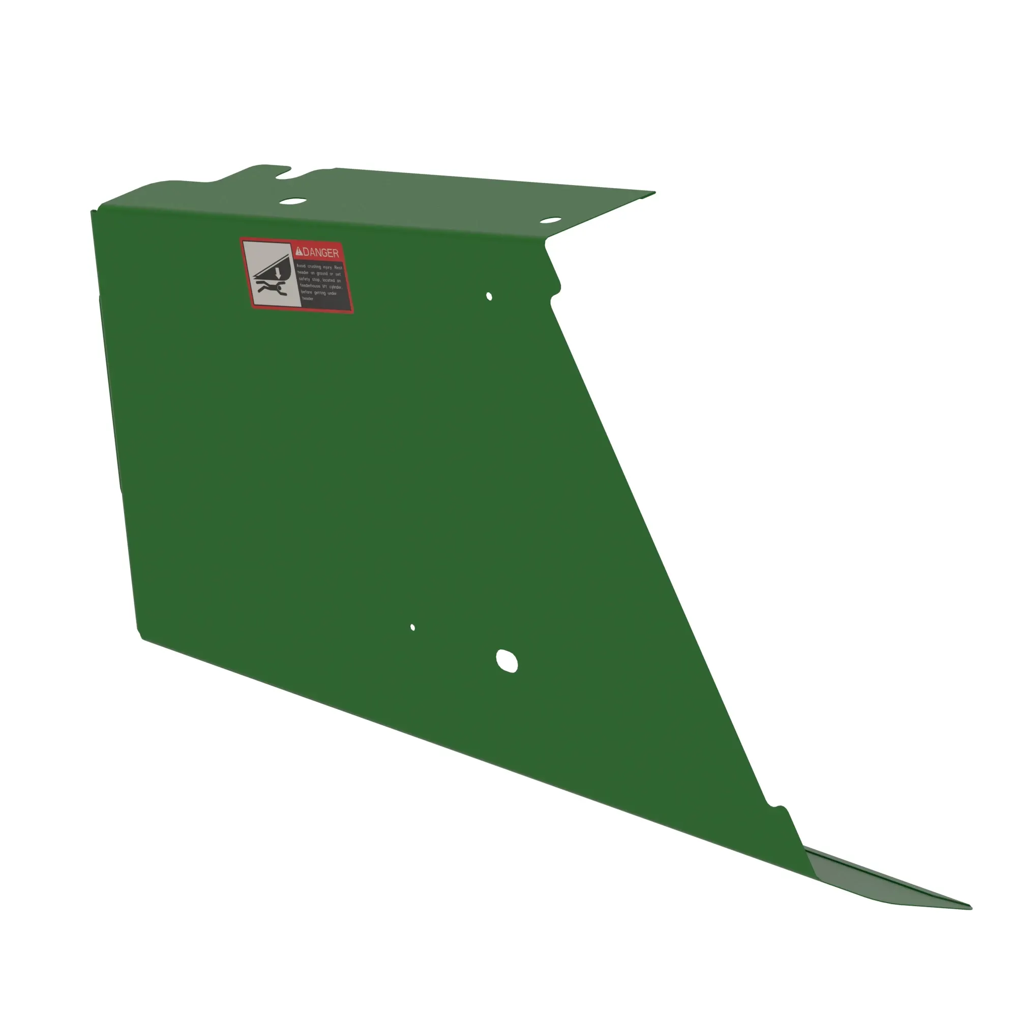 John Deere Feeder House Drive RH Shield - H167647