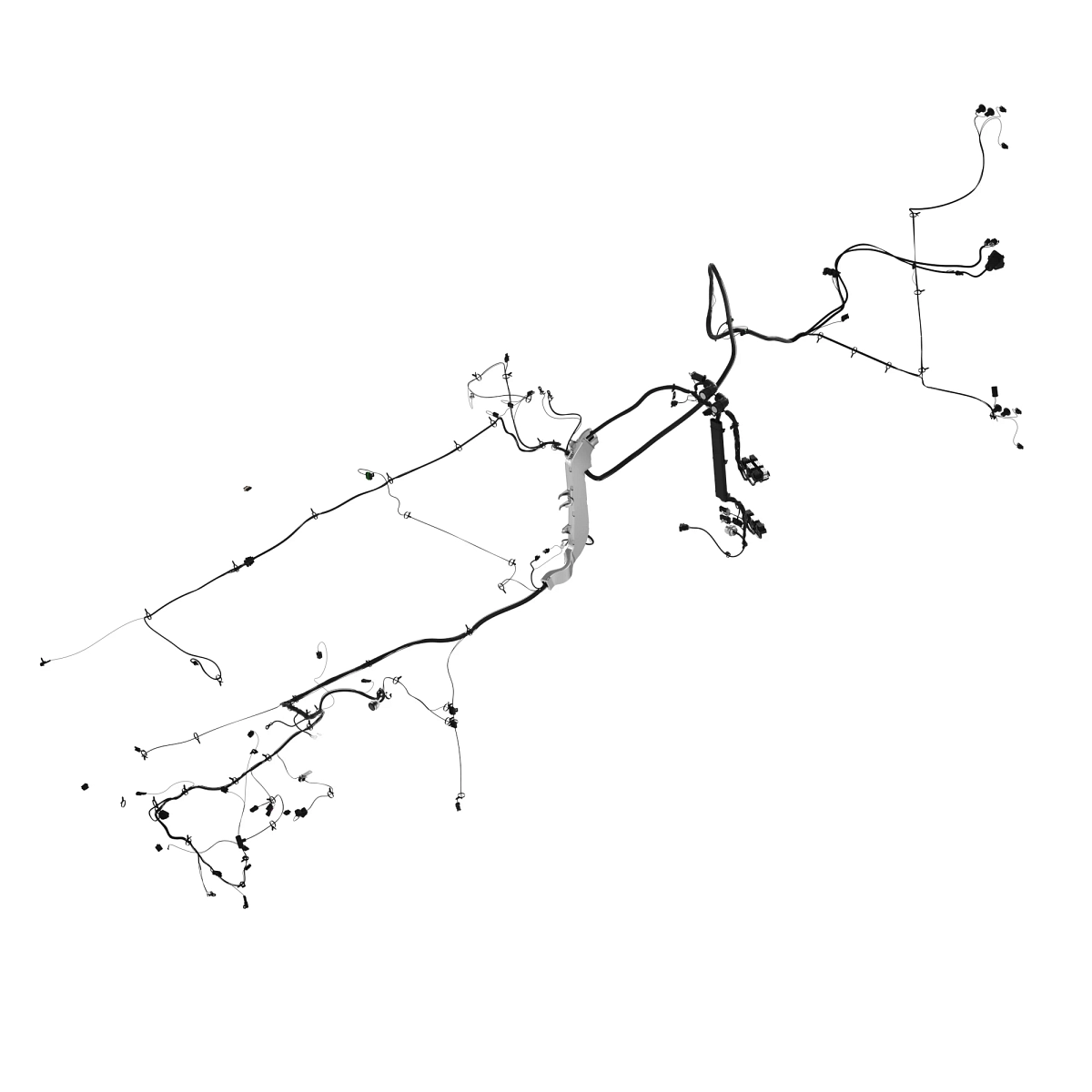Chassis Wiring Harness, NA Wheel F1