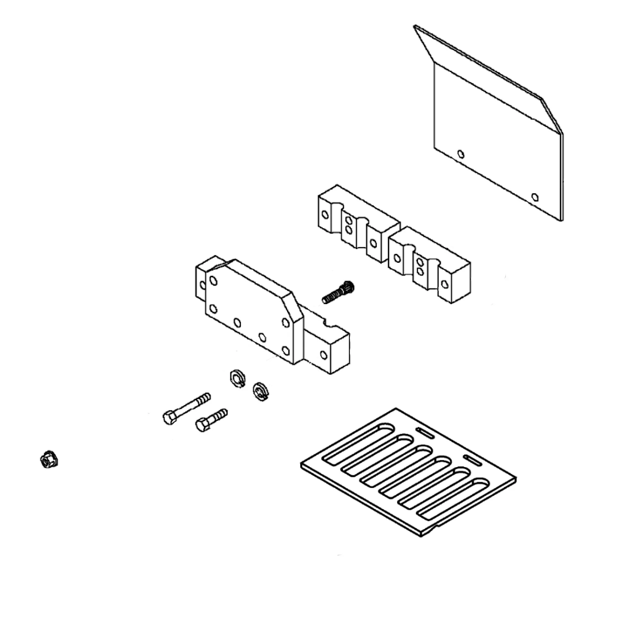 John Deere Tine Holder Aerator Attachment - BTC10181