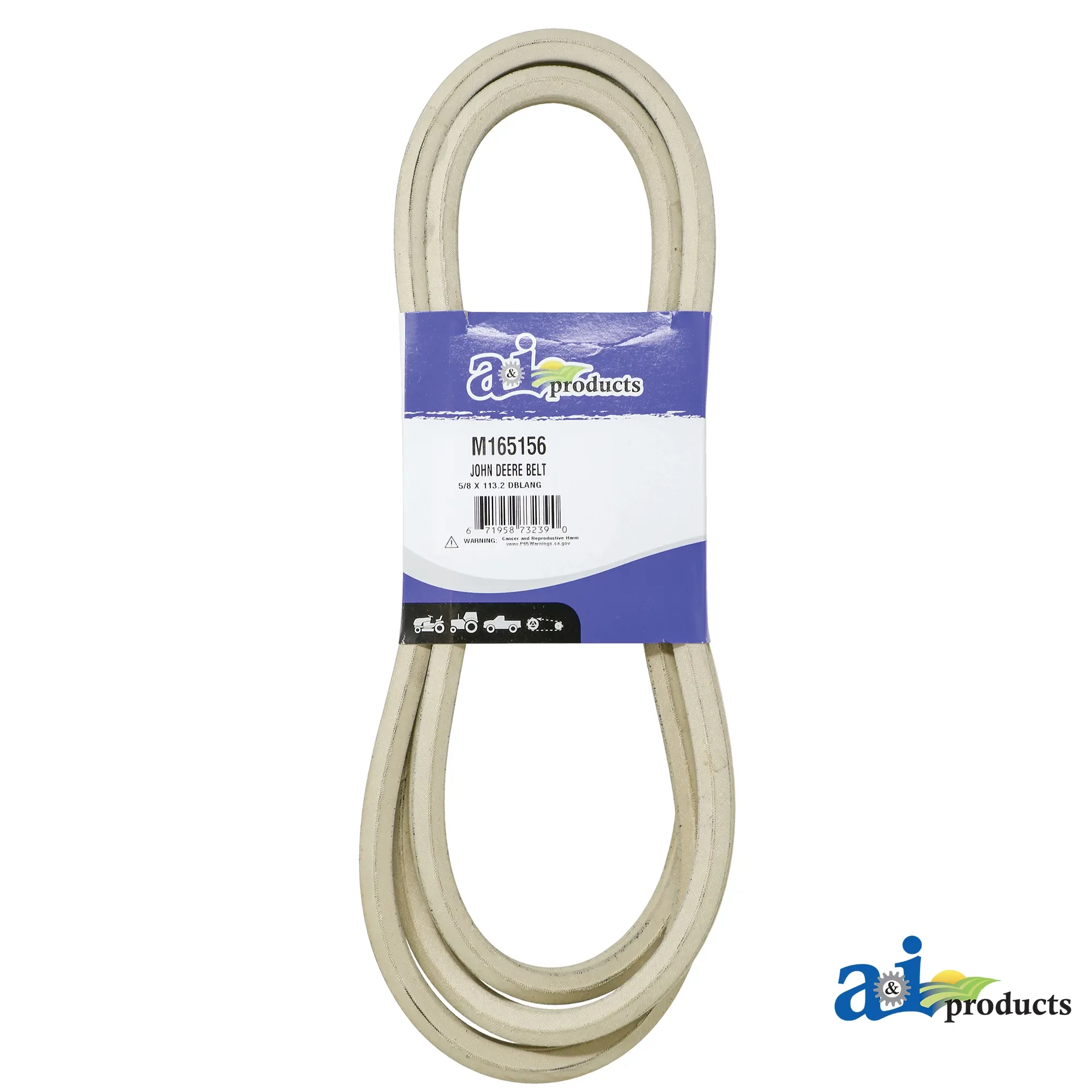 A&I Products HBB Section Mower Drive V-Belt, Effective Length 2845.3 mm (112 inch) - A-M165156
