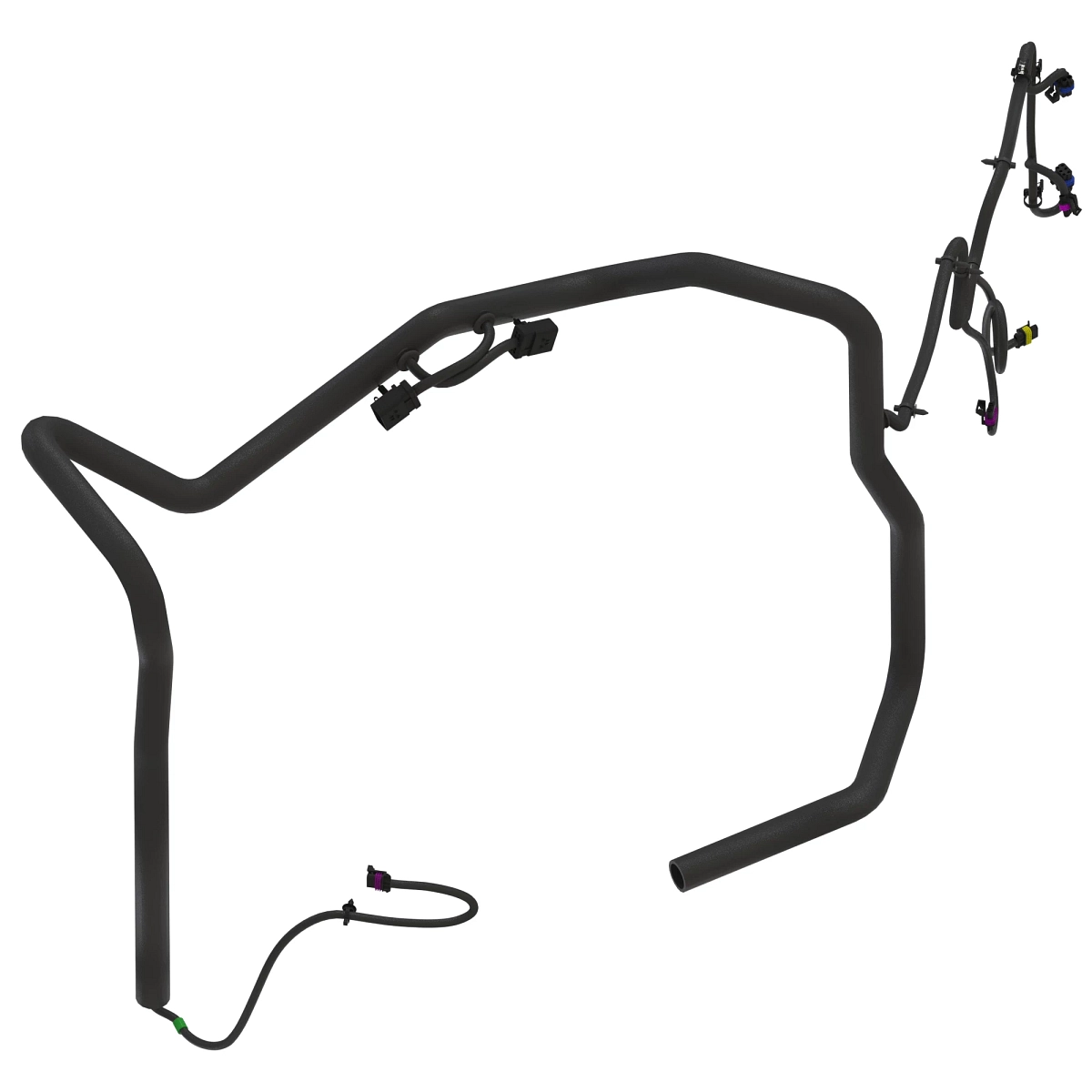 Wiring Harness, Fender, 4 Tracks, R