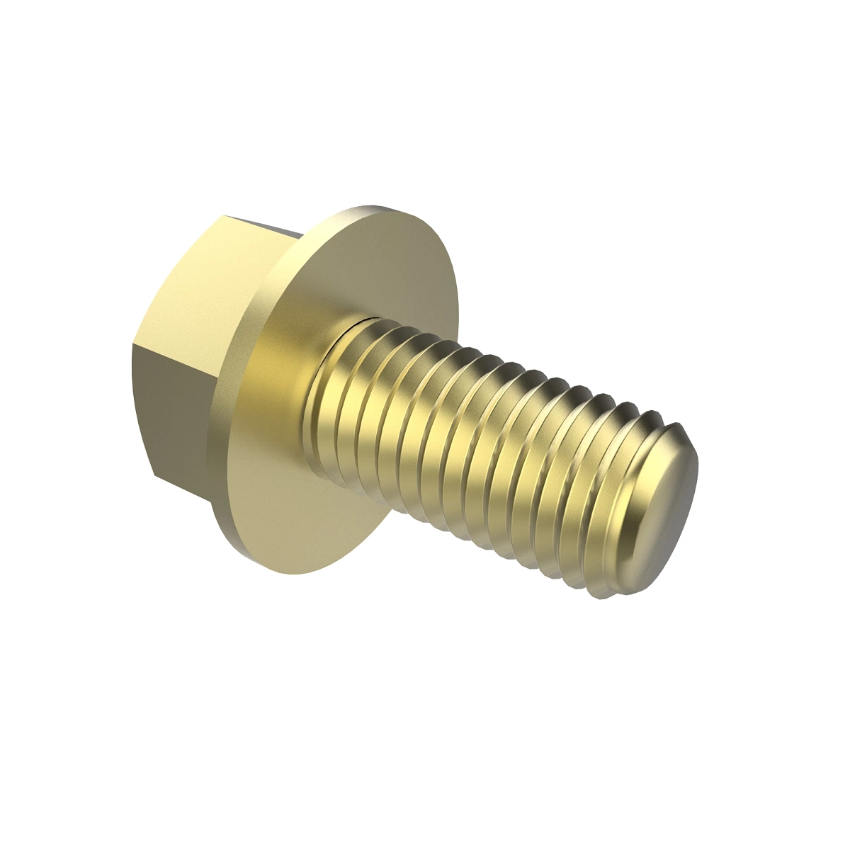 Bolt, M8X1.25X16 HX Flg JDS123