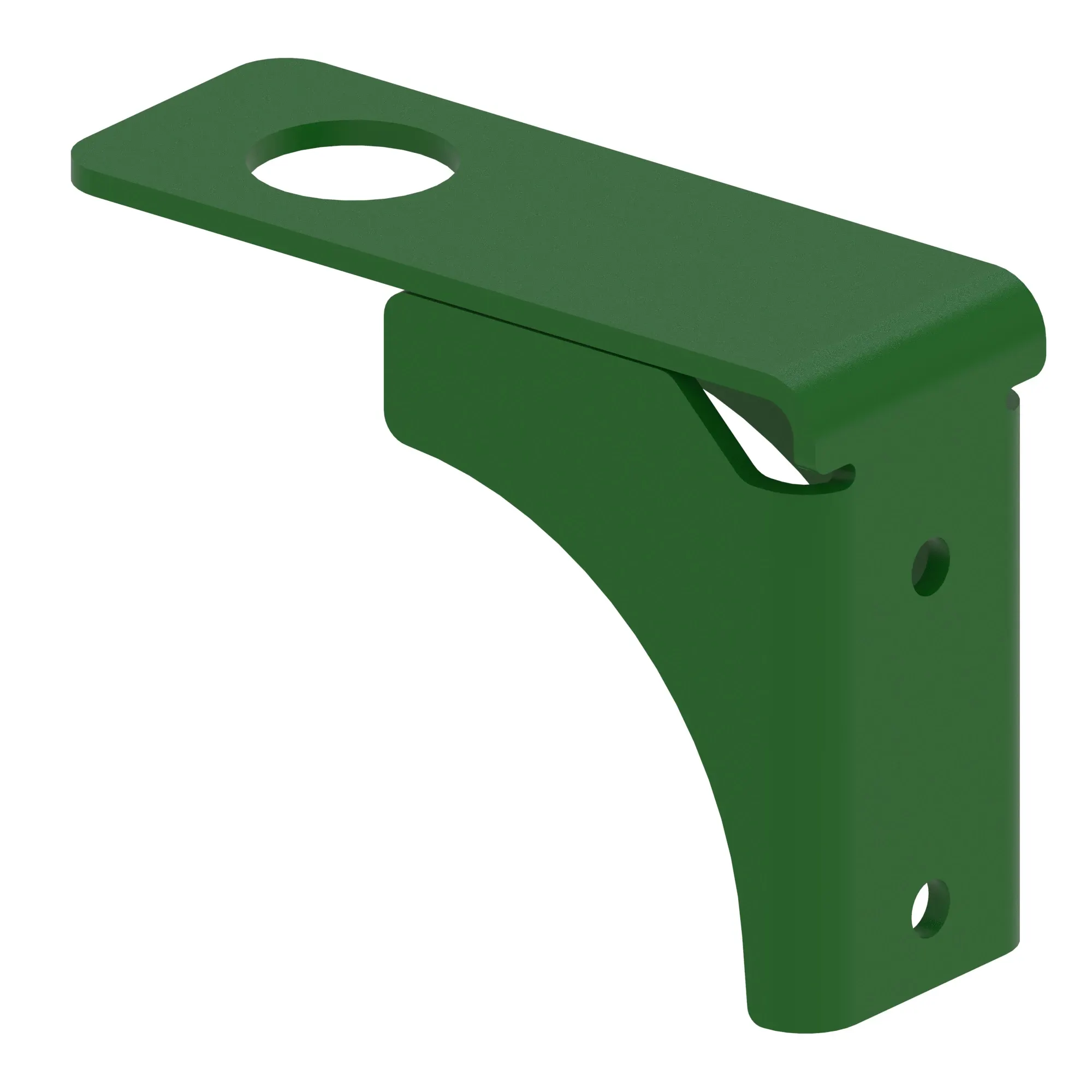 John Deere Upright Gusset Attachment Support - HXE195597