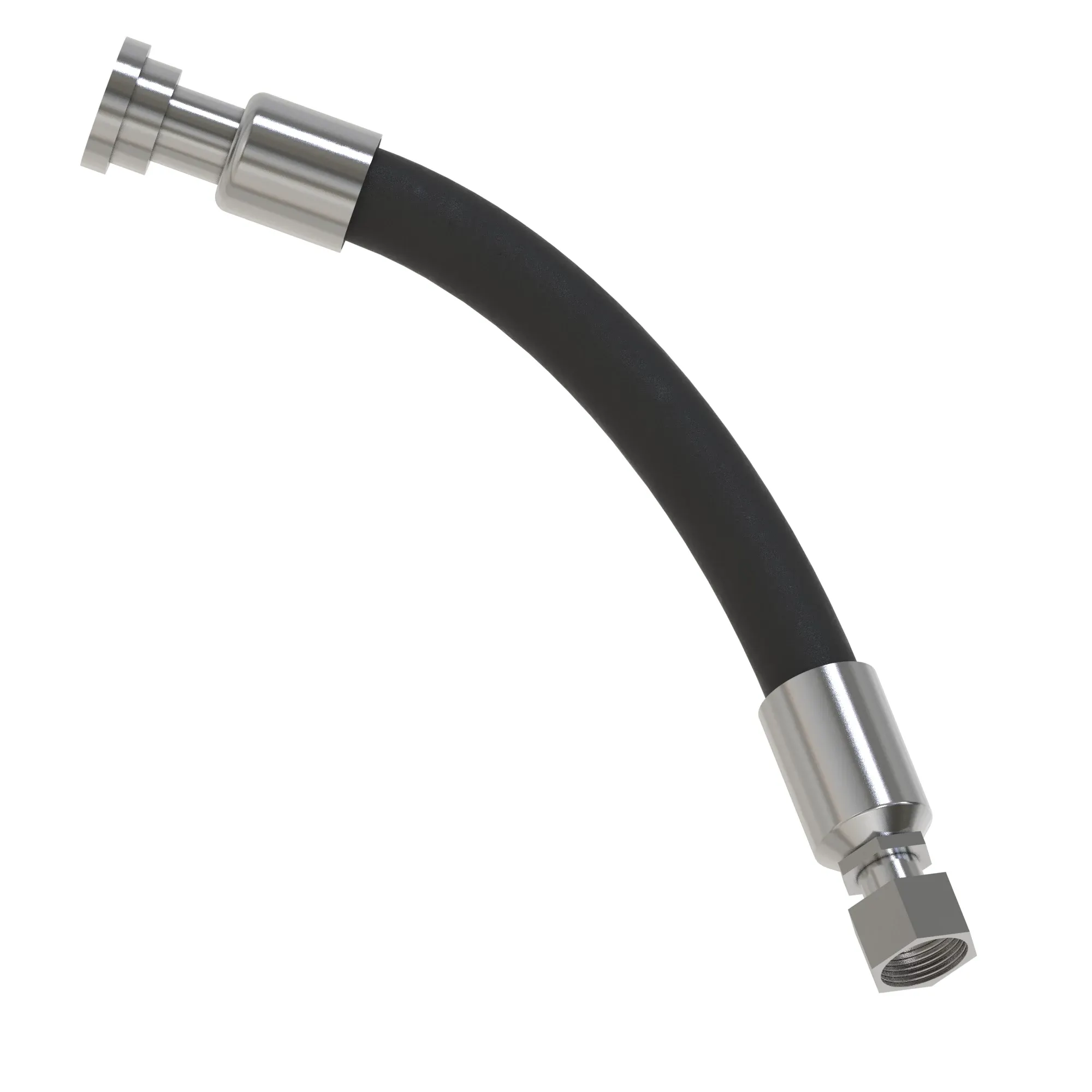 John Deere Rear Propel Pump Lines Hydraulic Hose - AN374338