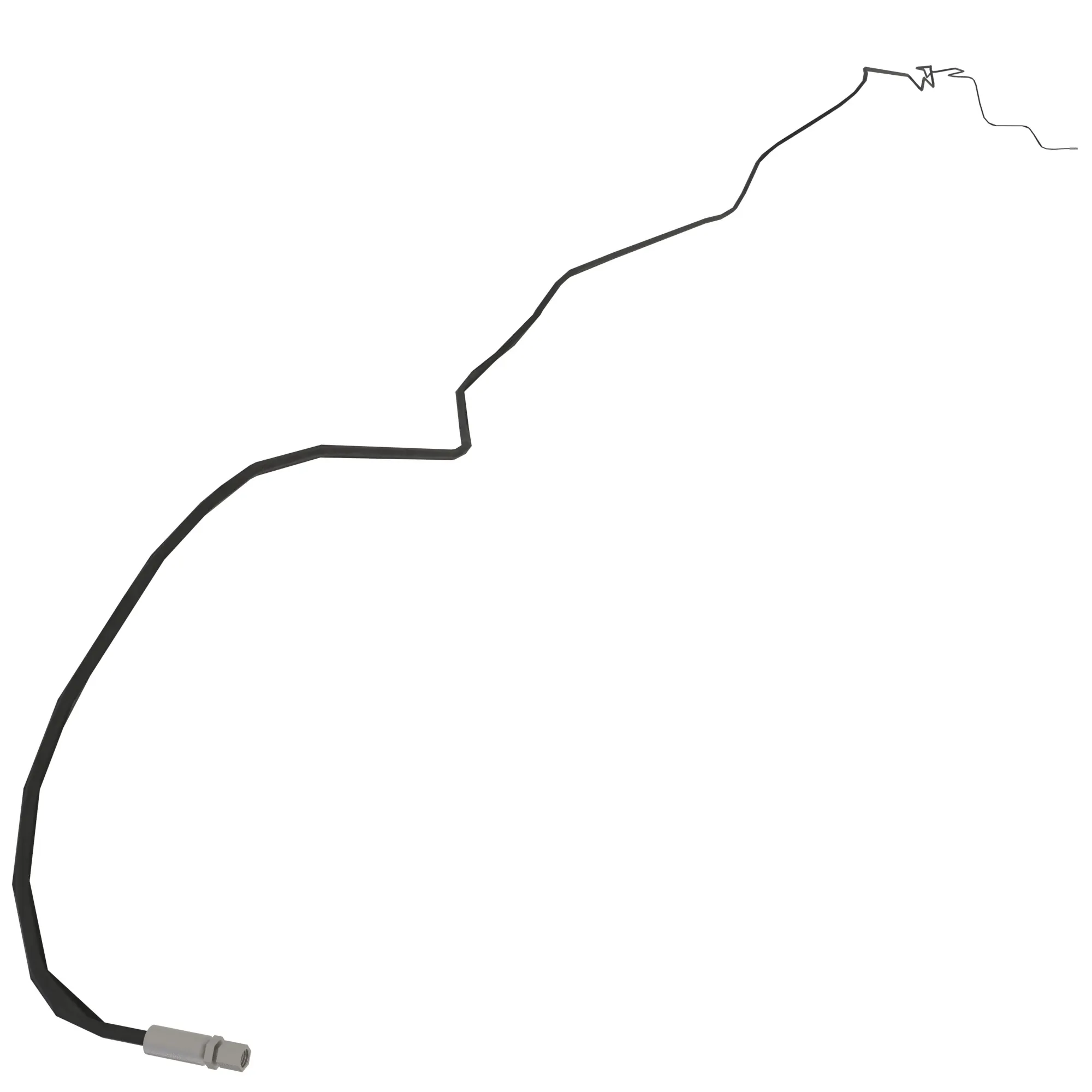 Hydraulic Hose - Fabricate, Right R