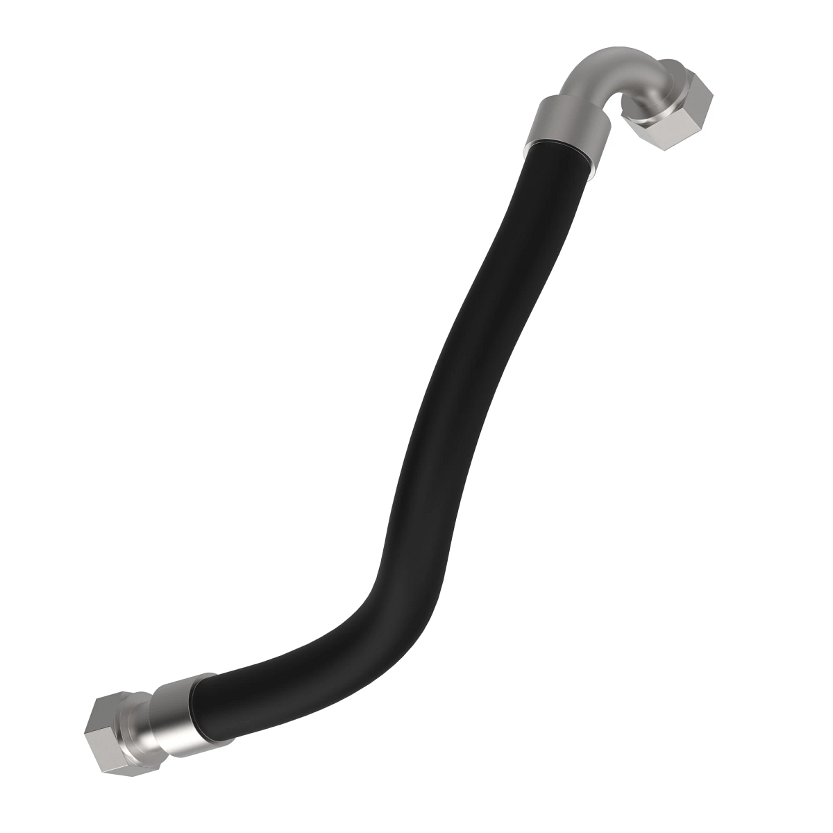 John Deere Reinforced with Metal Rubber Hydraulic Hose - F683101