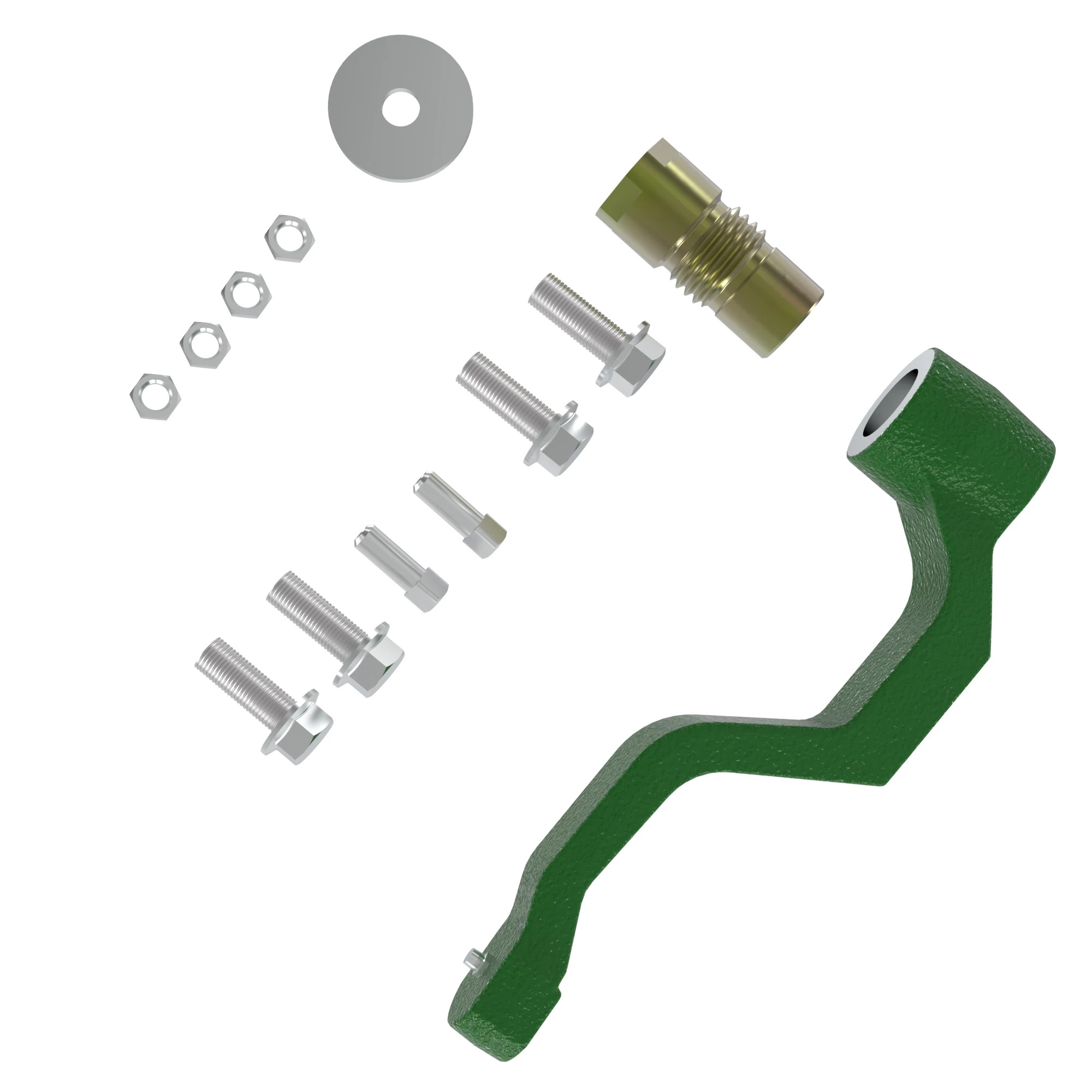 John Deere Adjustable Gauge Wheel Arm, - AA82684