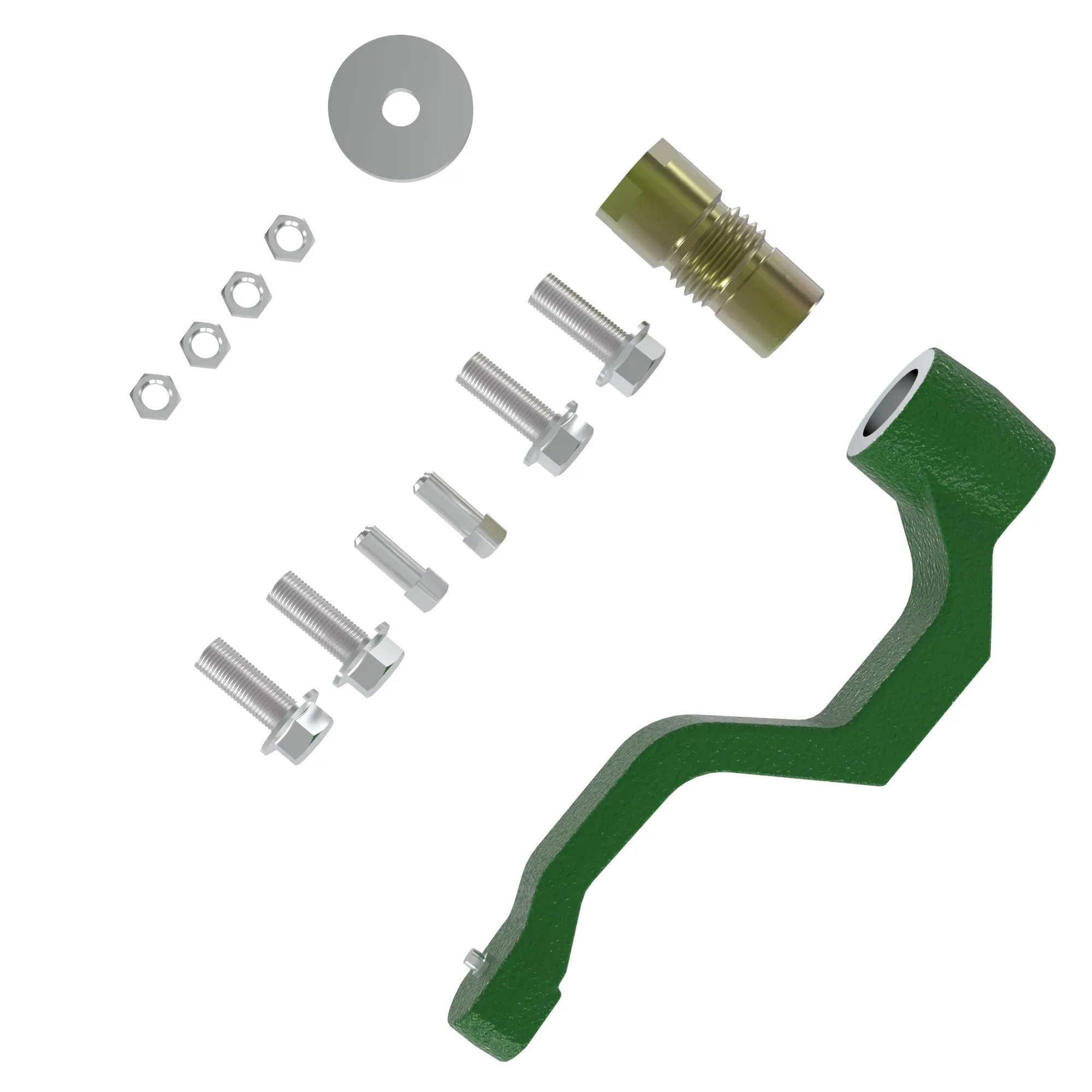 John Deere Adjustable Gauge Wheel Arm, - AA82684