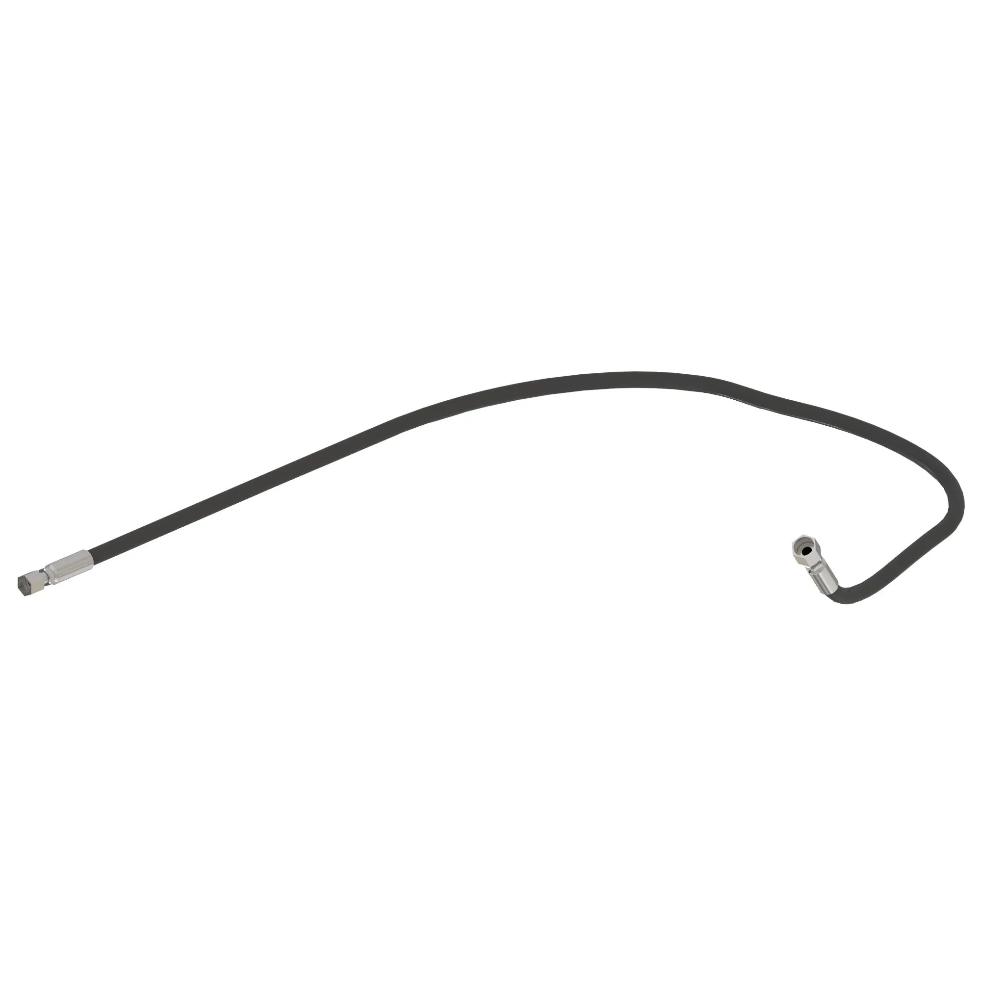John Deere Gate Rod Hydraulic Hose, Left Side - AN372539