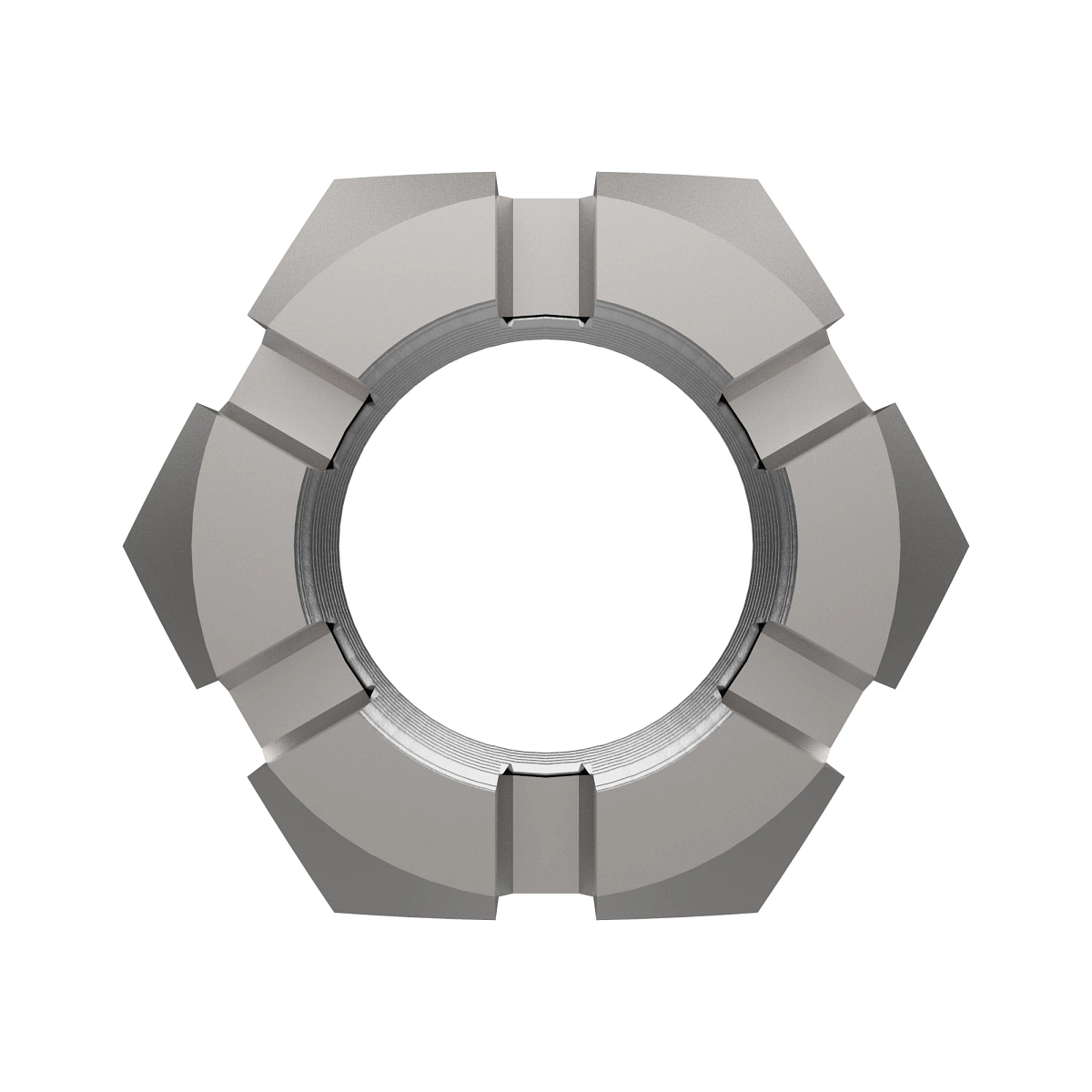NUT, SLOTTED - 1.00-20 UNEF-2B