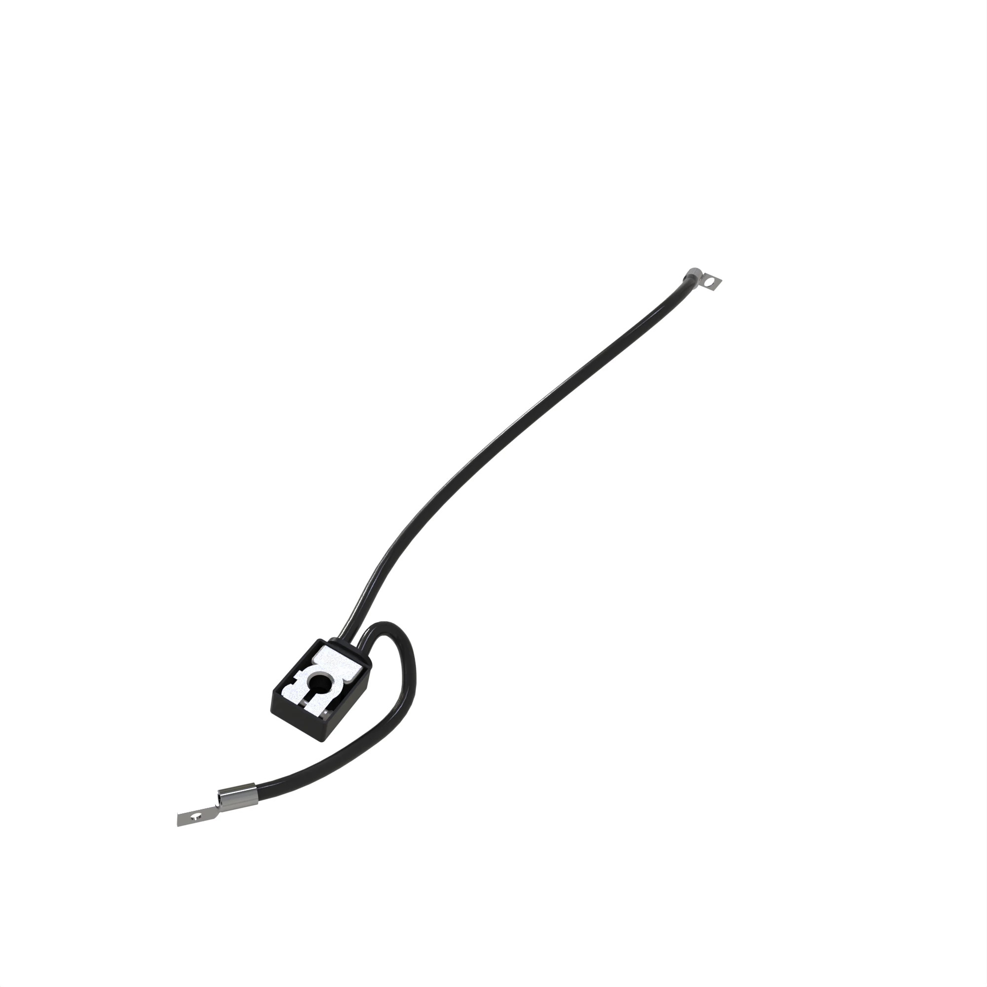 John Deere Negative Battery Cable, Length 653 mm - AT405807