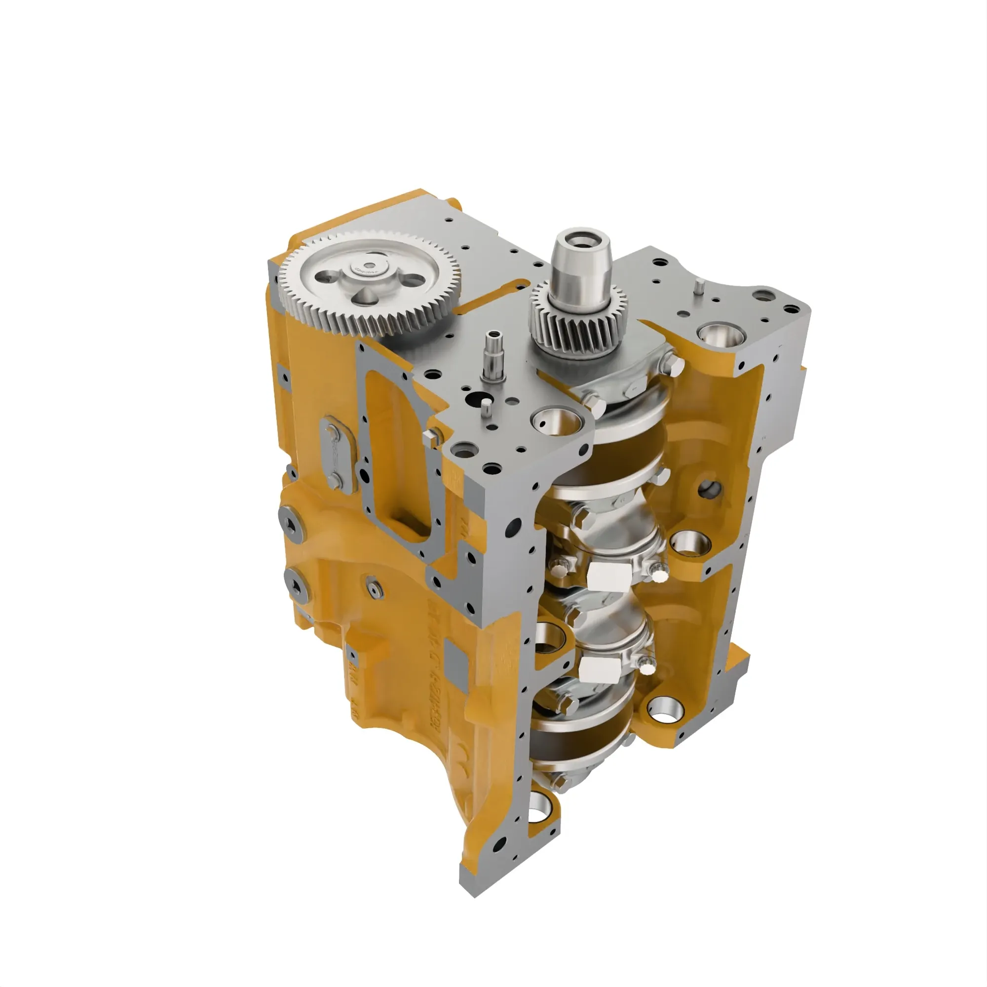 SHORT BLOCK ASSEMBLY, S350 4045 FT4