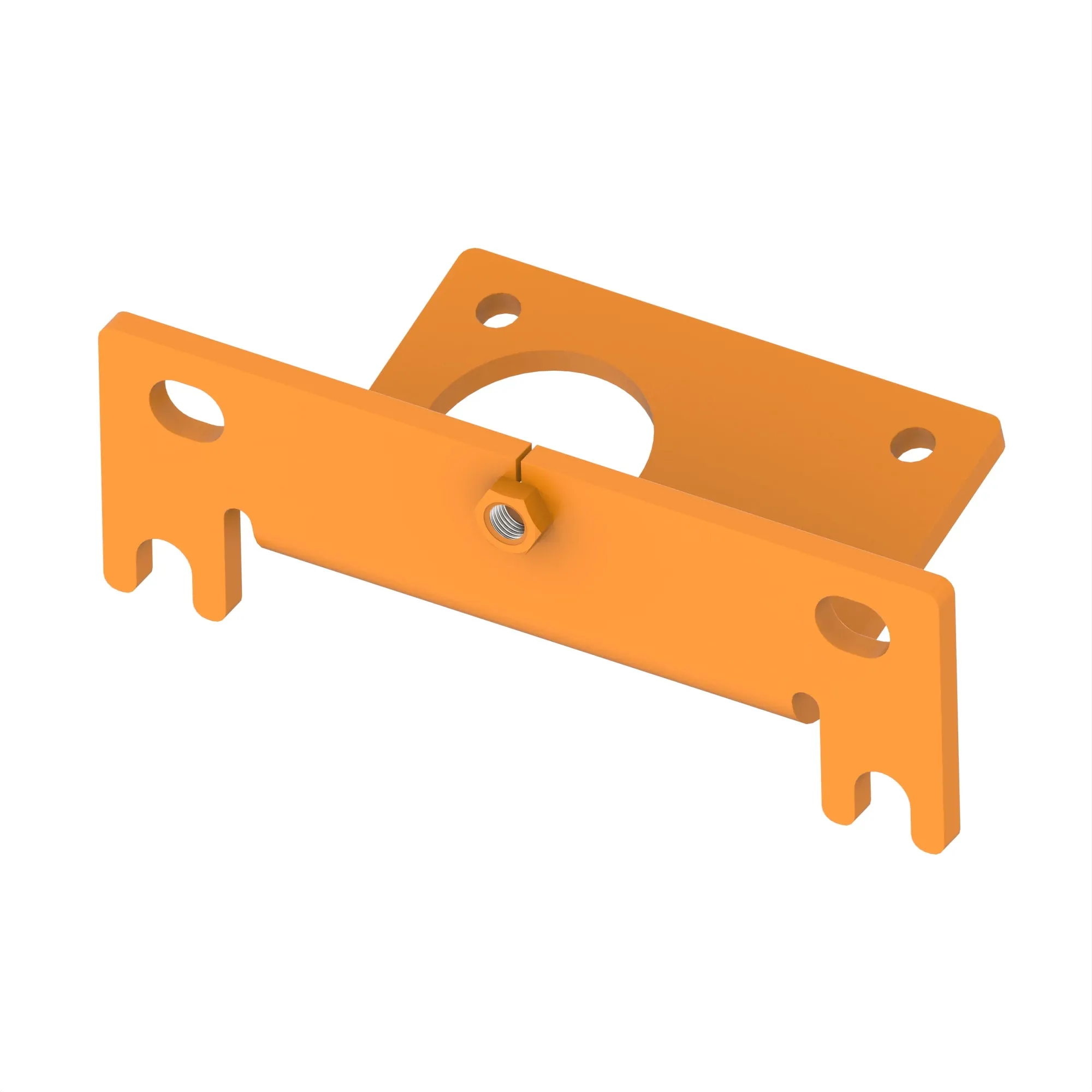 BRACKET, RETURN MANIFOLD BRACKET