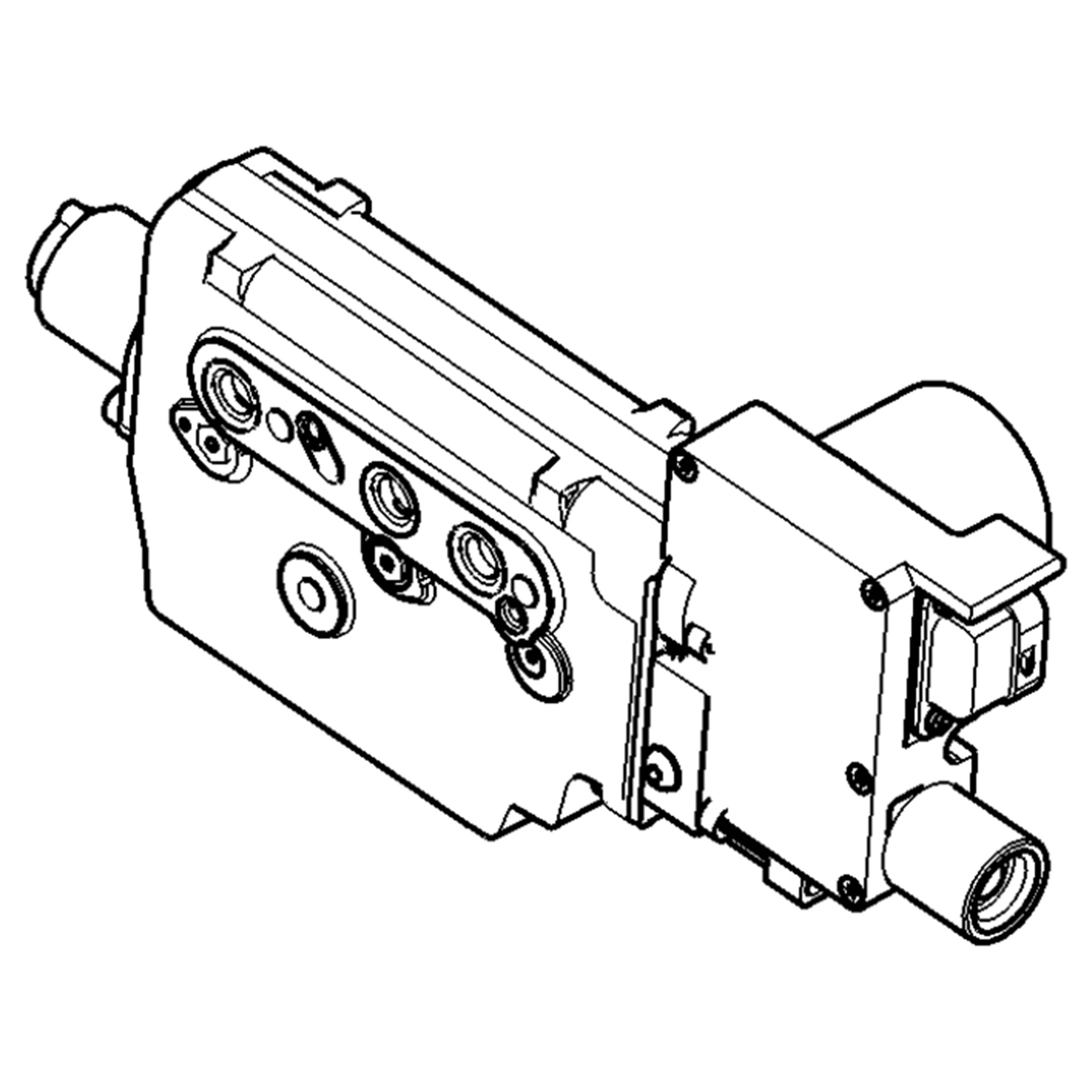 John Deere Grapple 3-Function E-ICV Valve Attachment - BW15988