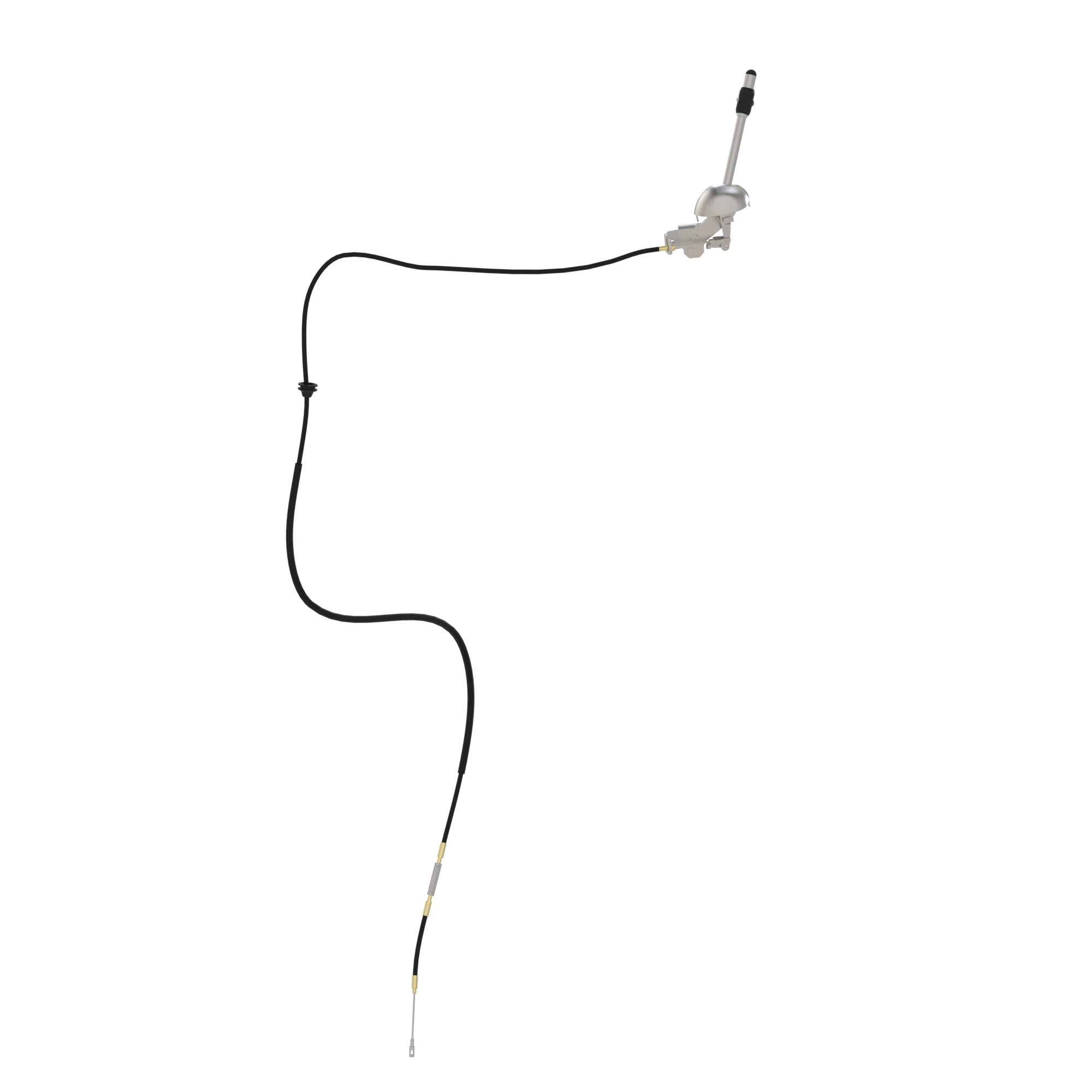 John Deere Wagon Hitch Release Control Lever Attachment with RH Console - BL16763