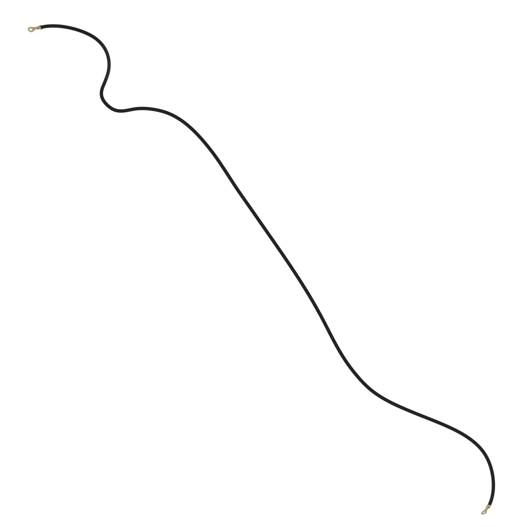 John Deere Black Winch Cable - AM137096
