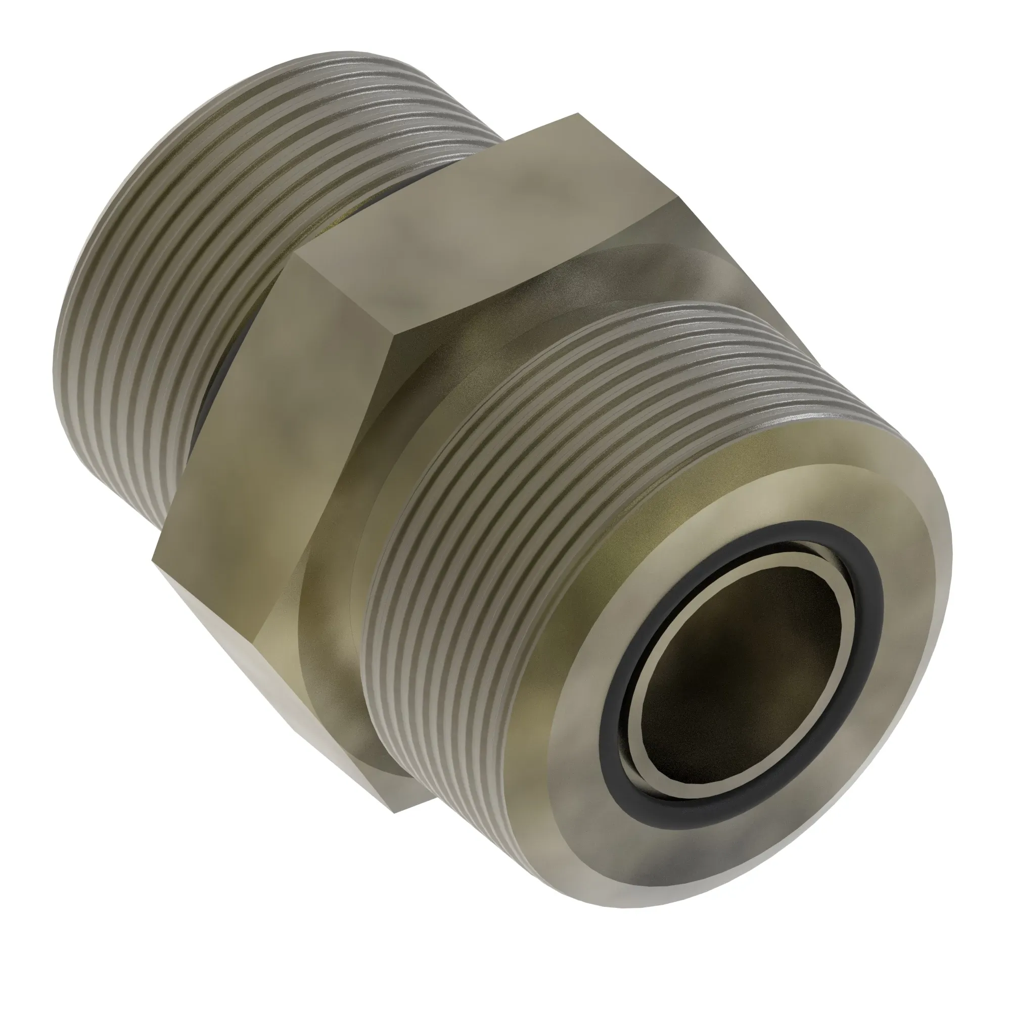 John Deere Straight Threaded Connector Adapter Fitting - DQ30819