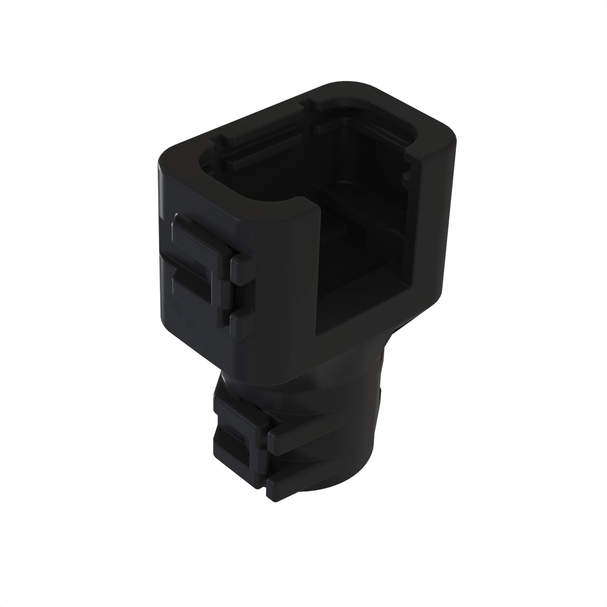 ACCY TYCO AS16 BACKSHELL BLK PLSTC