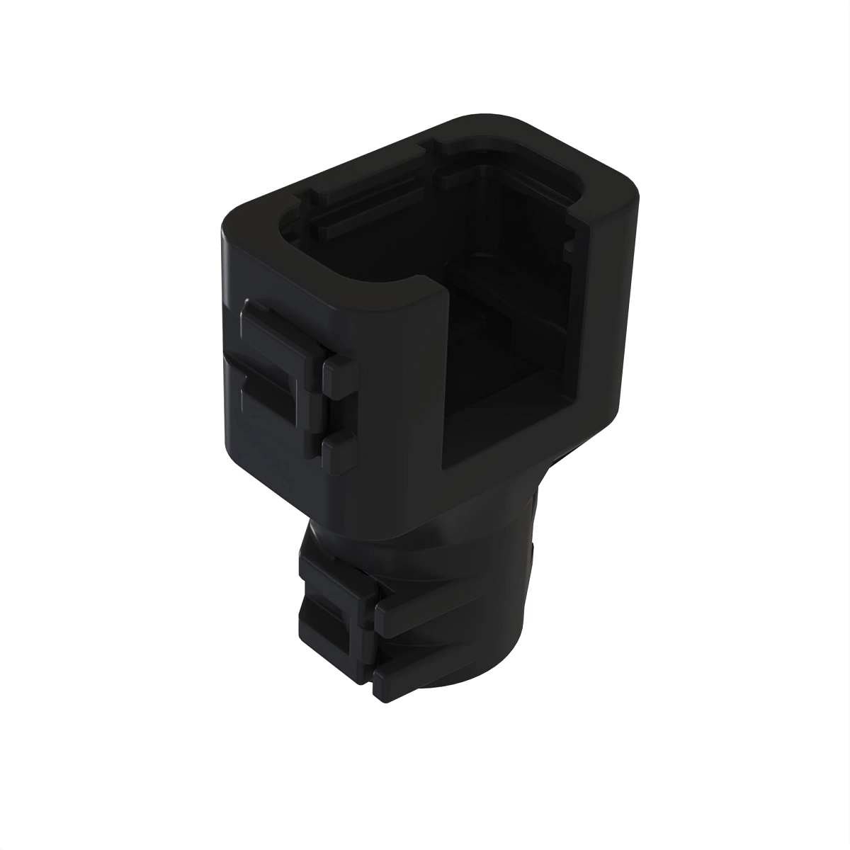 Accy Tyco AS16 Backshell Blk Plstc